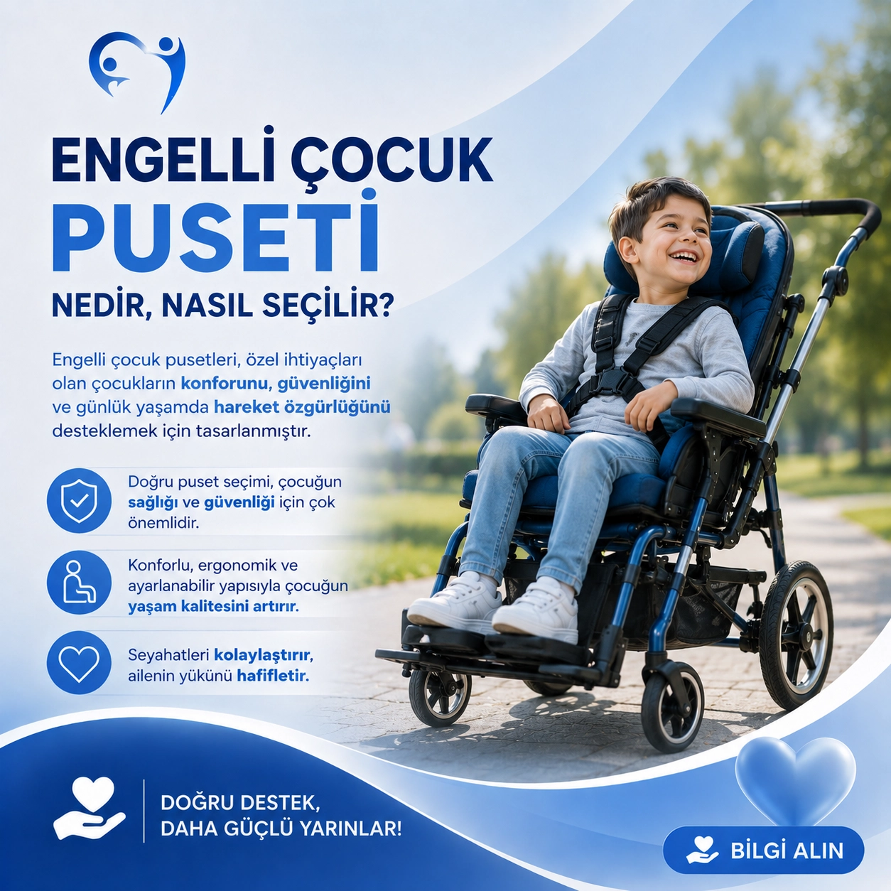 Çocuğunuz İçin En Uygun Engelli Pusetini Bulun