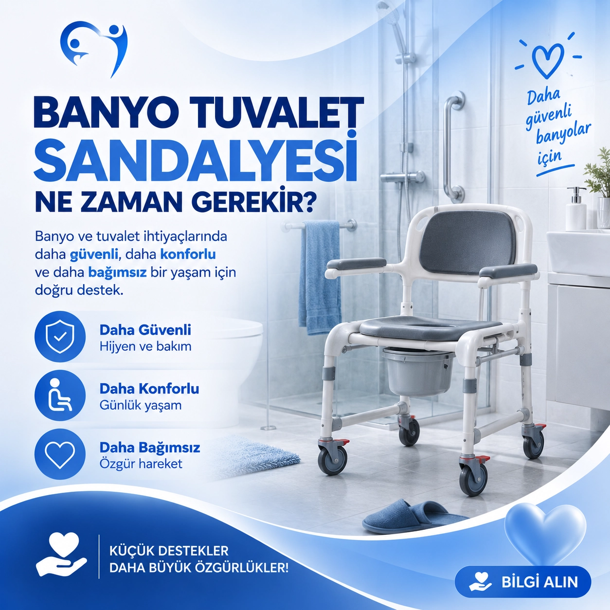 Banyo Tuvalet Sandalyesi Ne İşe Yarar?