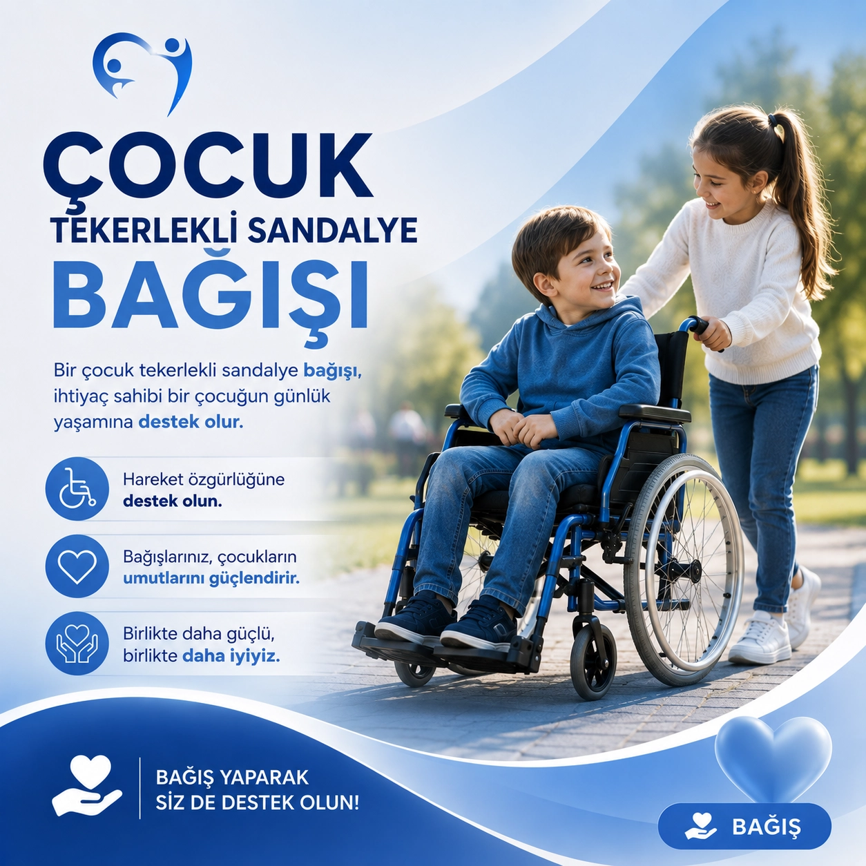 Çocuk Tekerlekli Sandalye Bağışı Nasıl Yapılır?