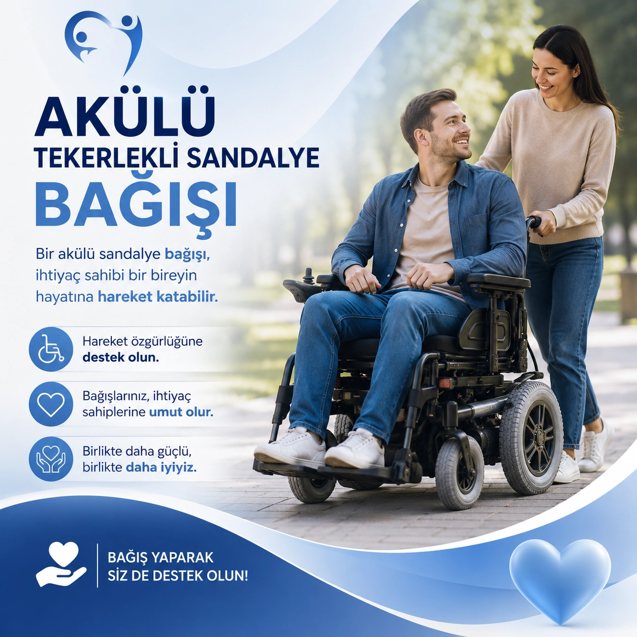 Akülü Tekerlekli Sandalye Bağışı Nasıl Yapılır