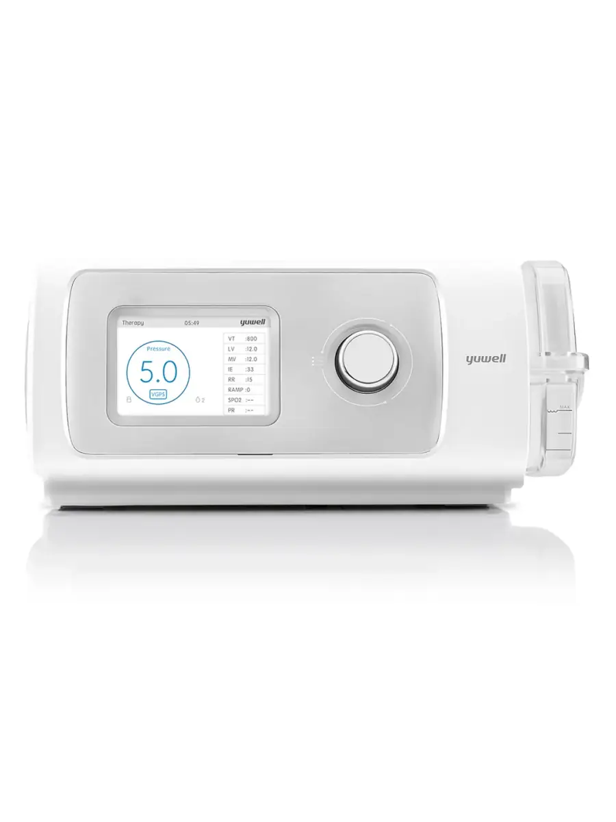 Yuwell YH-830 AVAPS BiPAP ST Cihazı + Nemlendirici + Maske