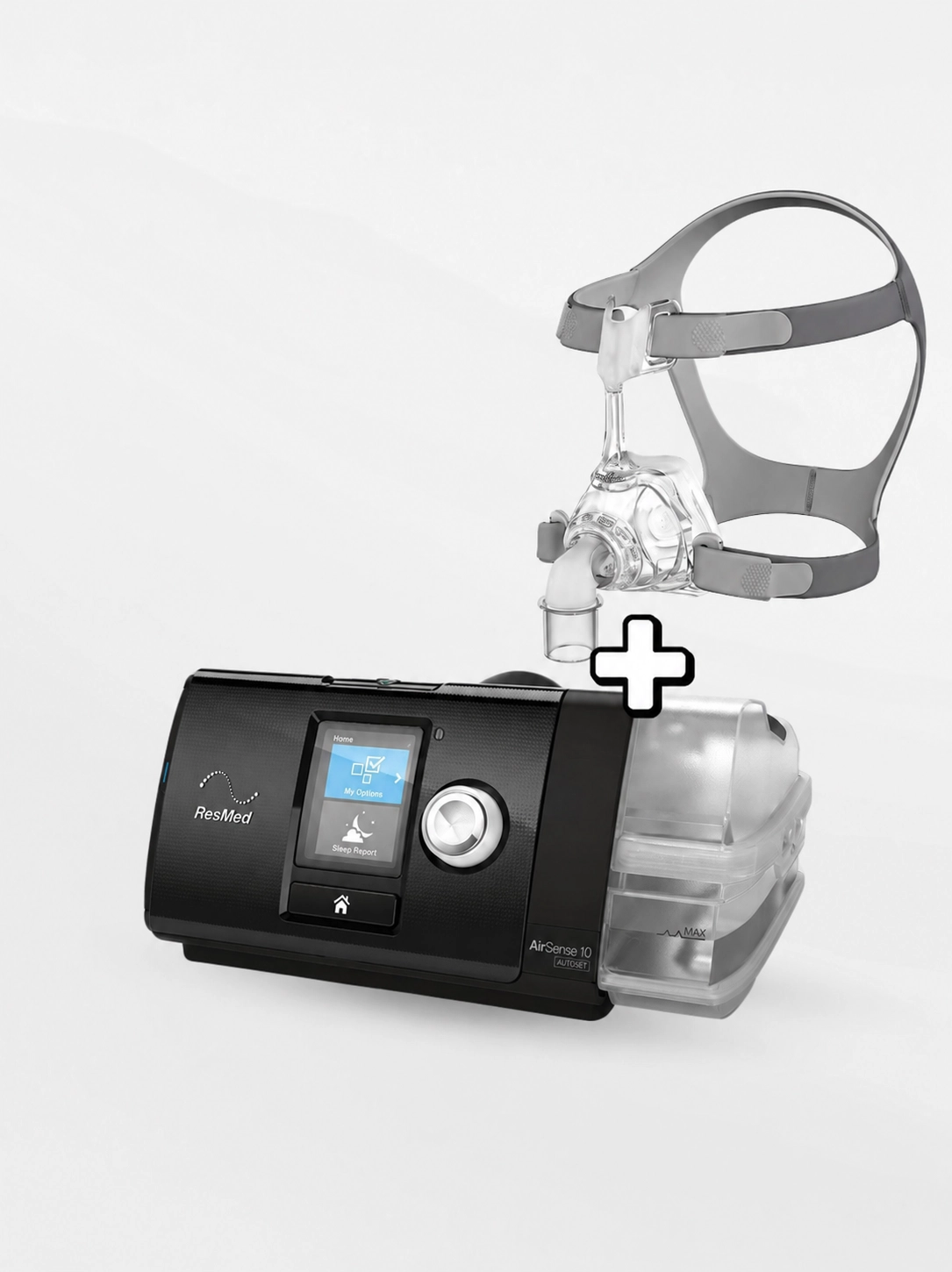 ResMed AirSense 10 AutoSet Otomatik CPAP Cihazı + Mirage FX Maske