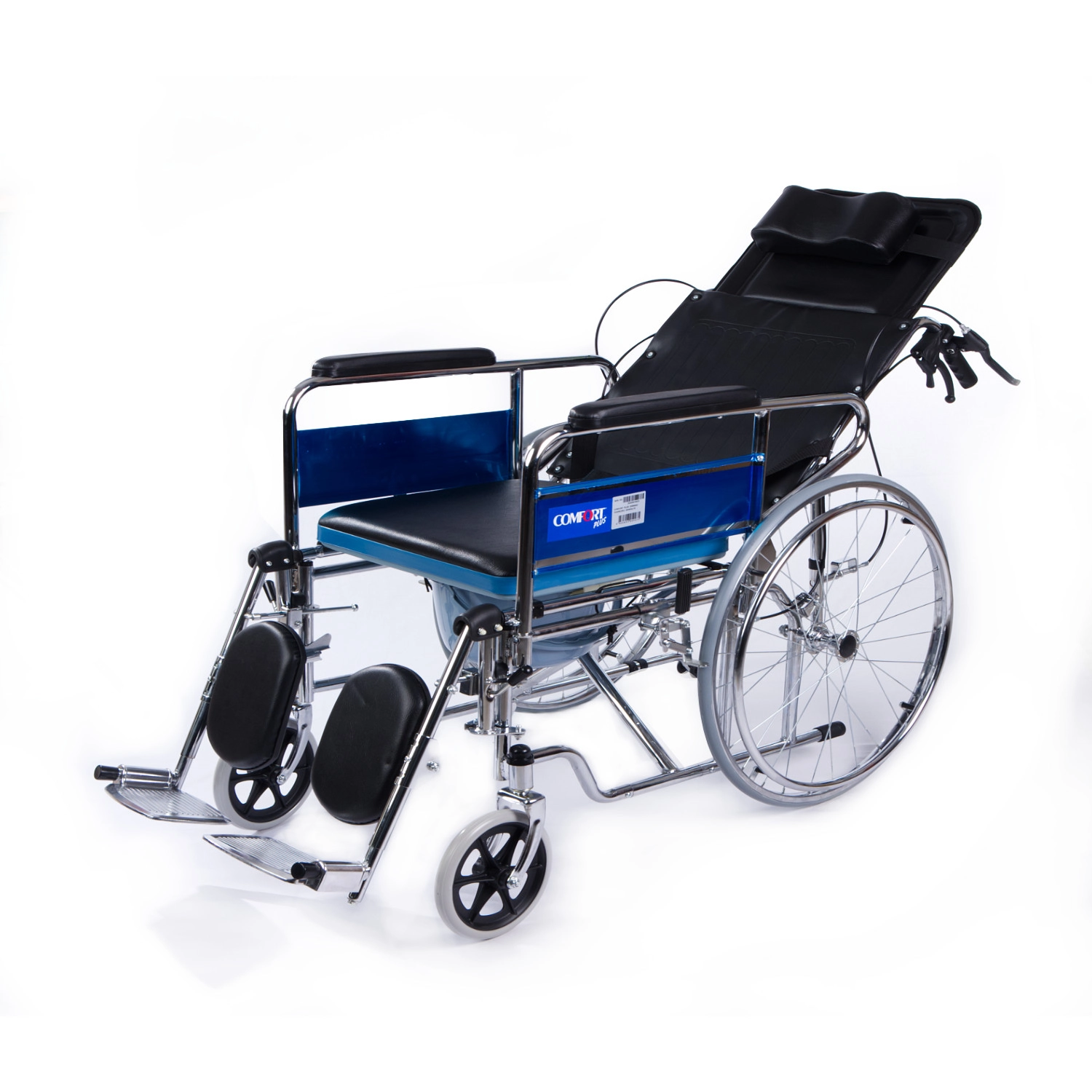 Comfort Plus KY609GC Tuvalet Özellikli Tekerlekli Sandalye