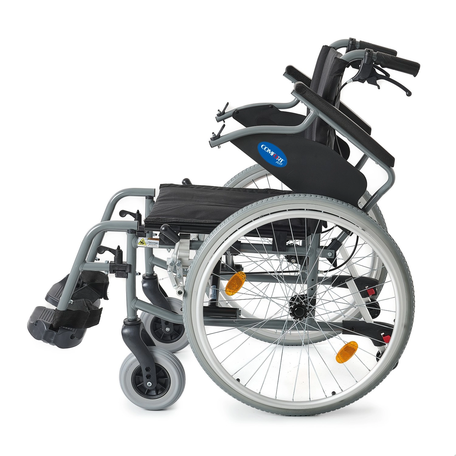 Comfort Plus DM-317 45cm Hafif Alüminyum Özellikli Tekerlekli Sandalye
