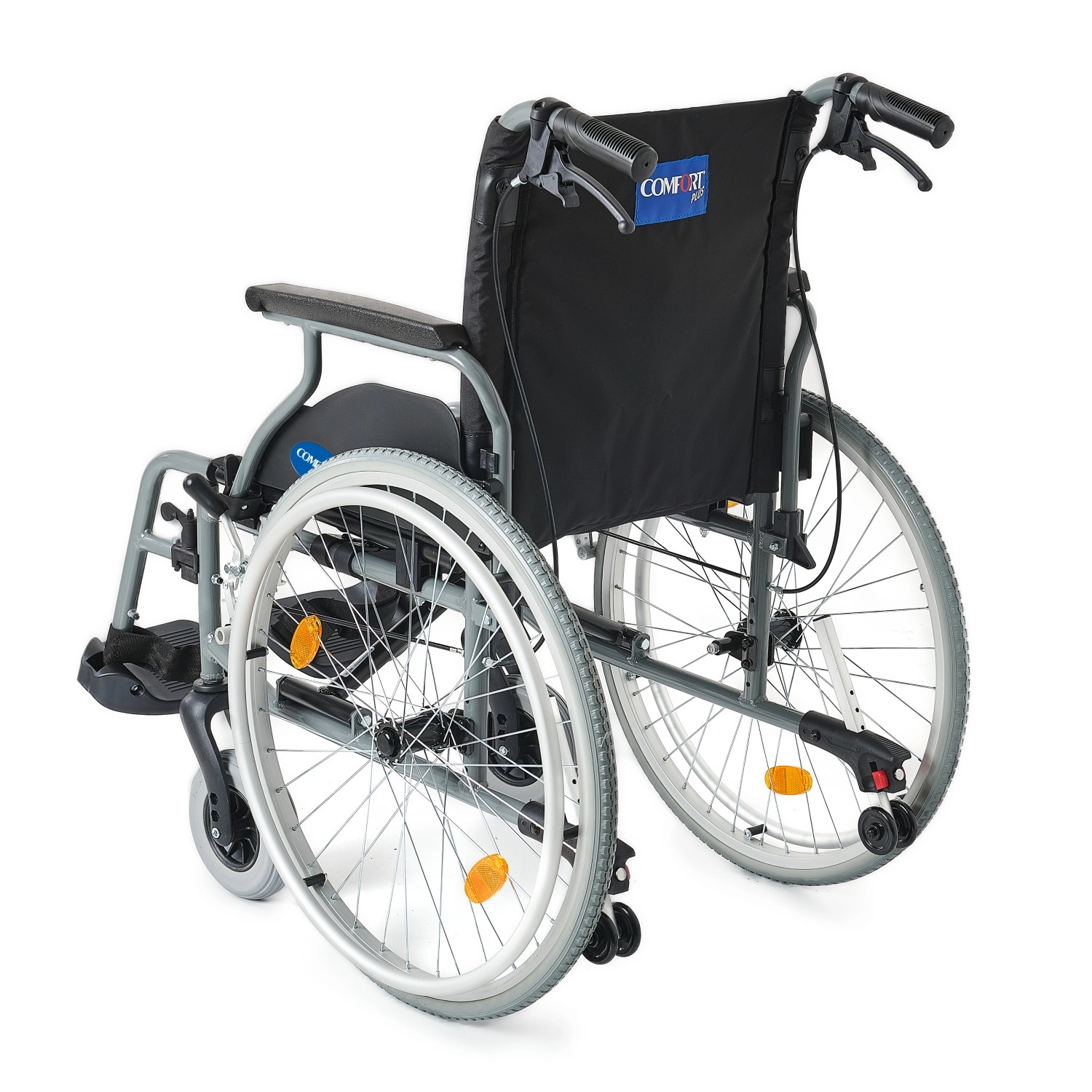 Comfort Plus DM-317 45cm Hafif Alüminyum Özellikli Tekerlekli Sandalye
