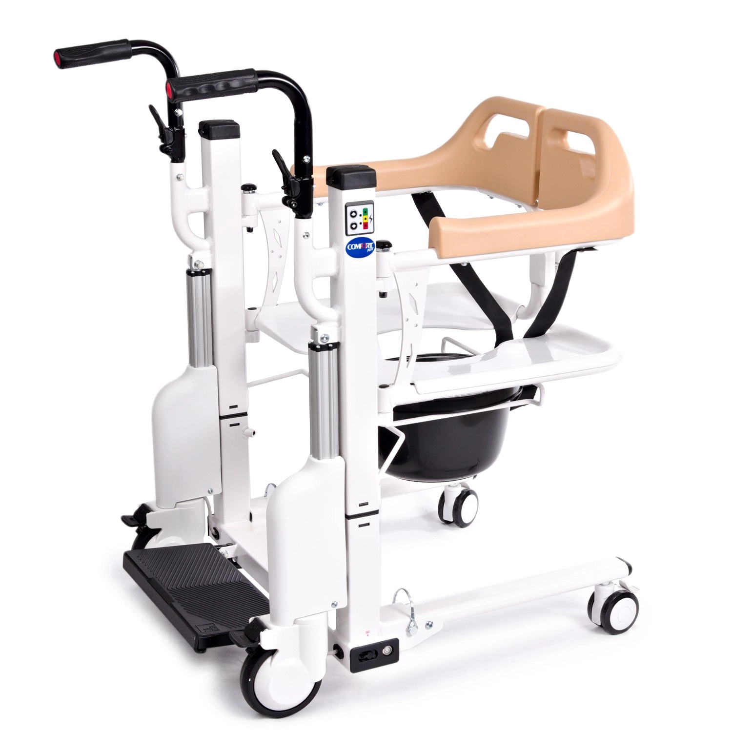 Comfort Plus DM-170 Motorlu Tuvalet Özellikli Tekerlekli Sandalye
