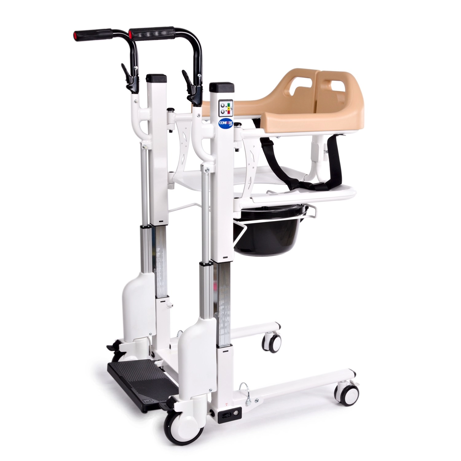 Comfort Plus DM-170 Motorlu Tuvalet Özellikli Tekerlekli Sandalye
