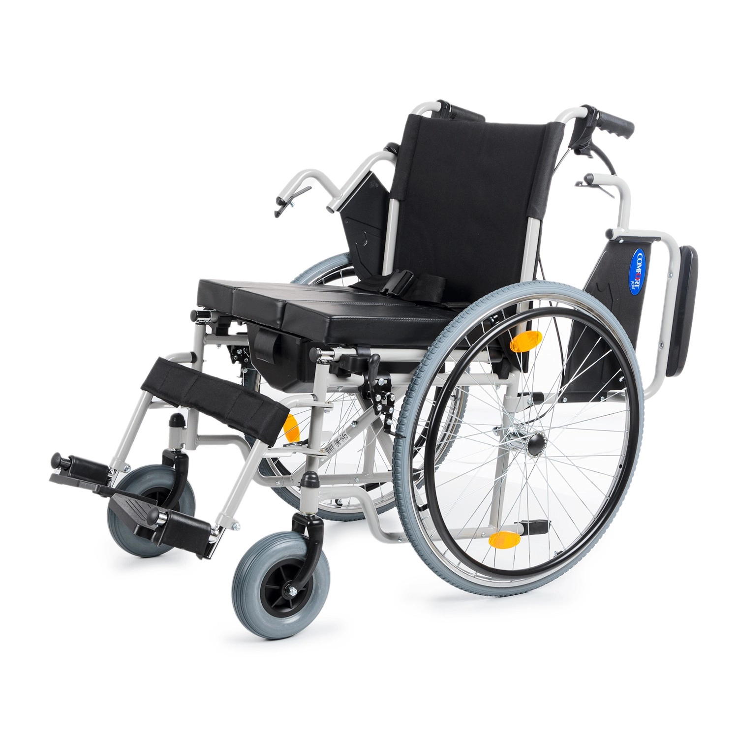 Comfort Plus DM-545 45cm Tuvalet WC Özellikli Tekerlekli Sandalye