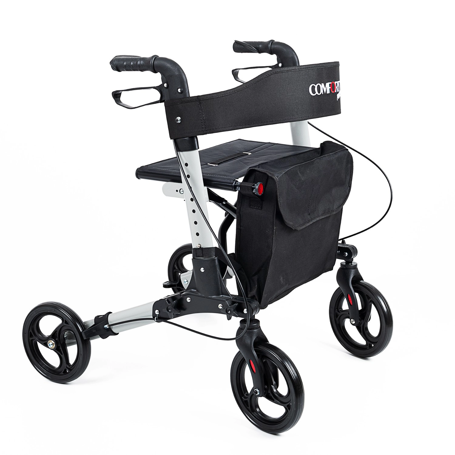 Comfort Plus DM-9102 Gri Lüx Alüminyum Rolatör