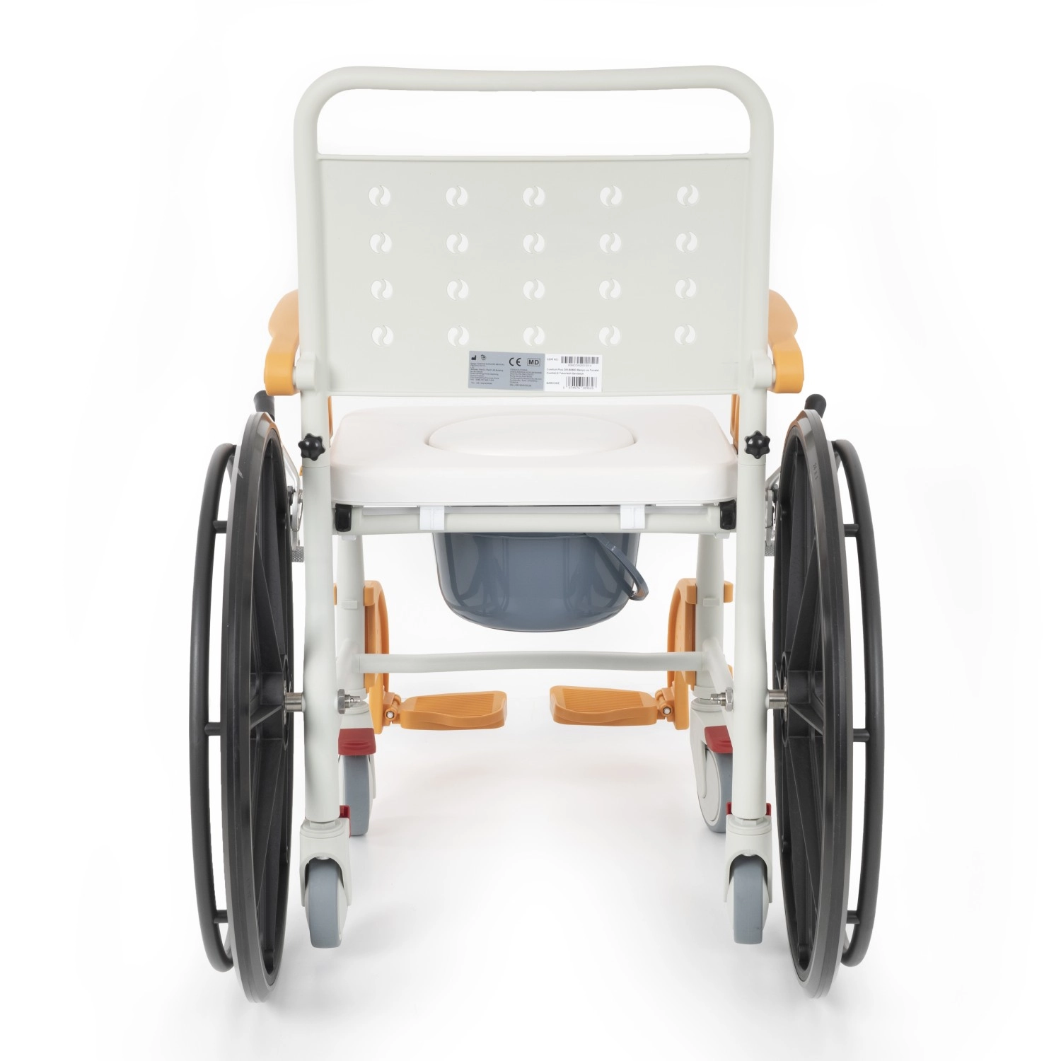Comfort Plus DM-8088D Soft Banyo ve Tuvalet Tekerlekli Sandalye