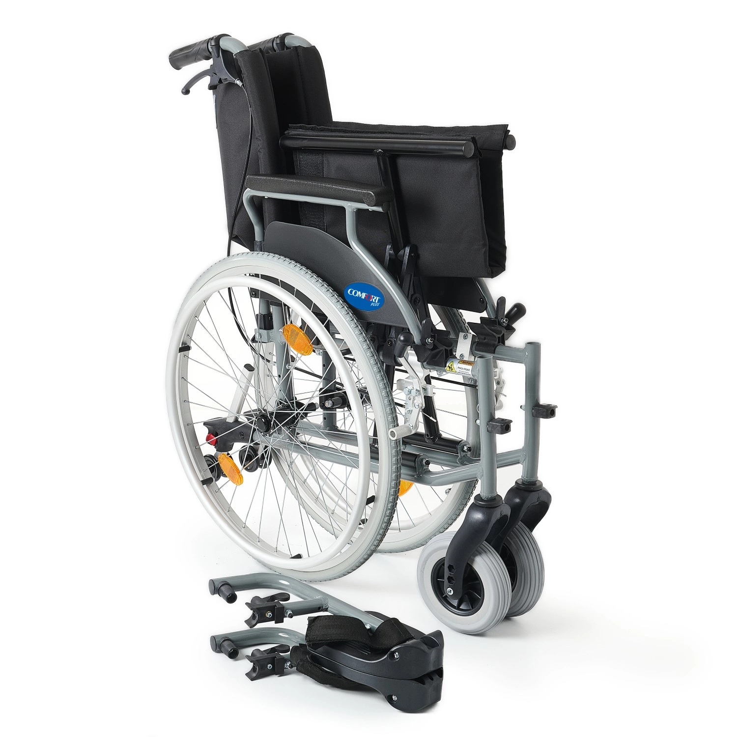 Comfort Plus DM-317 50cm Hafif Alüminyum Özellikli Tekerlekli Sandalye