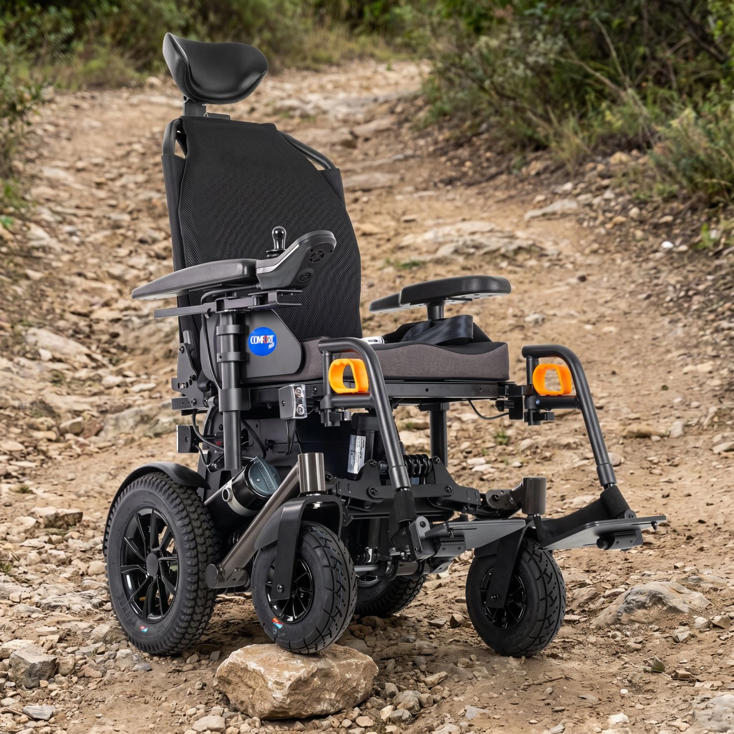 Comfort Plus RIDER (EL-001B) Akülü Tekerlekli Sandalye