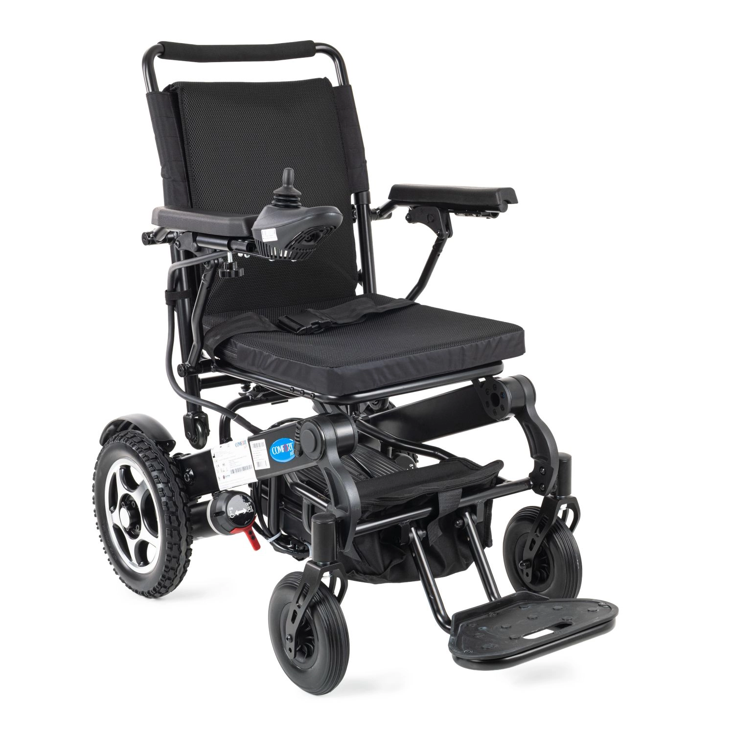 Comfort Plus Ergostar-Lux Siyah Akülü Tekerlekli Sandalye 2026