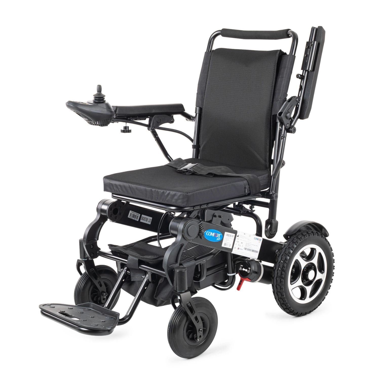 Comfort Plus Ergostar-Lux Siyah Akülü Tekerlekli Sandalye 2026