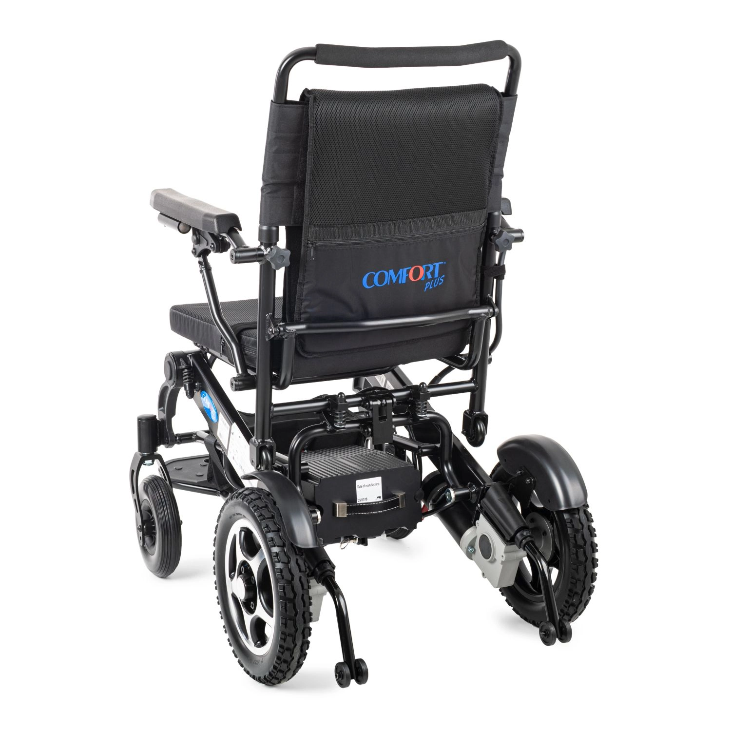 Comfort Plus Ergostar-Lux Siyah Akülü Tekerlekli Sandalye 2026