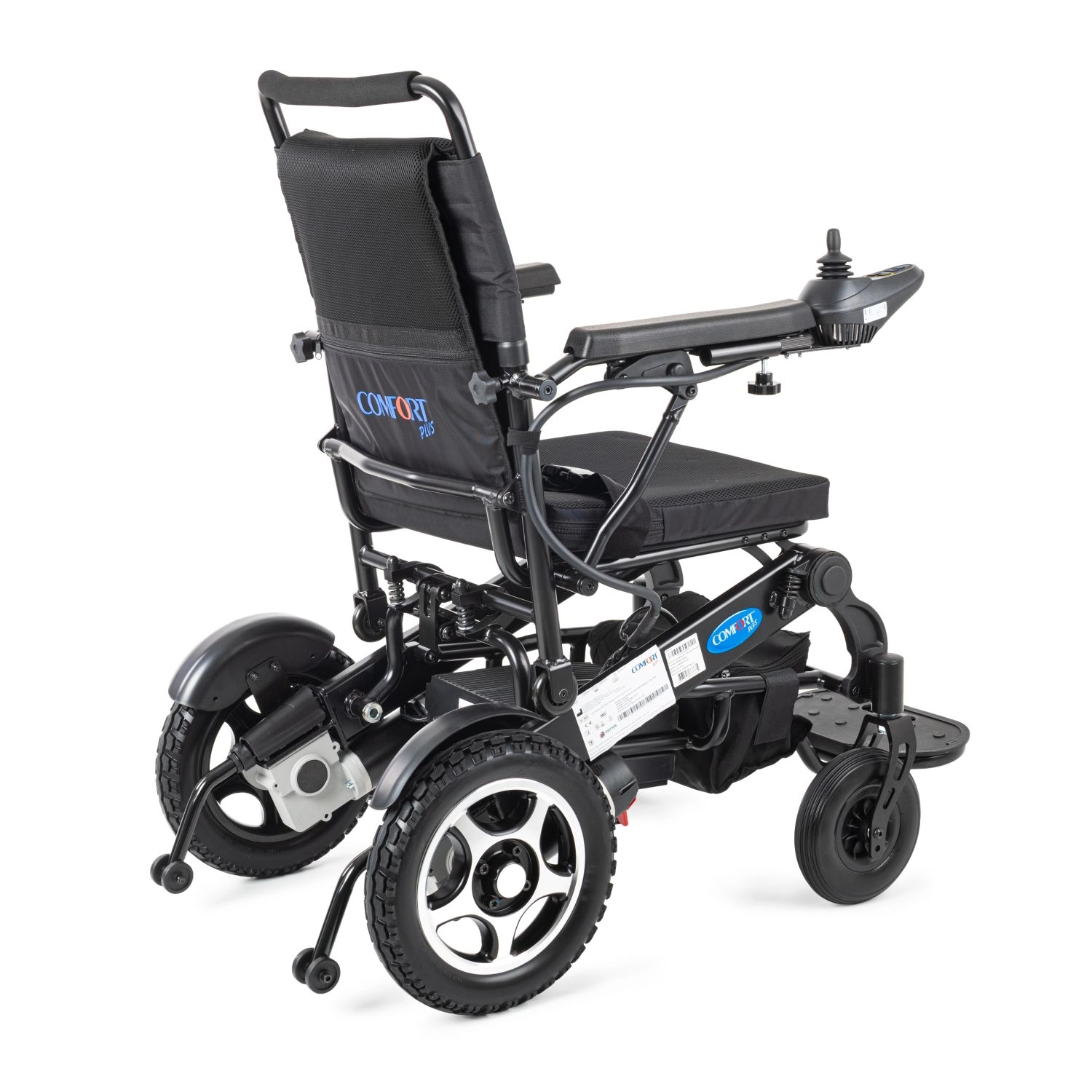 Comfort Plus Ergostar-Lux Siyah Akülü Tekerlekli Sandalye 2026
