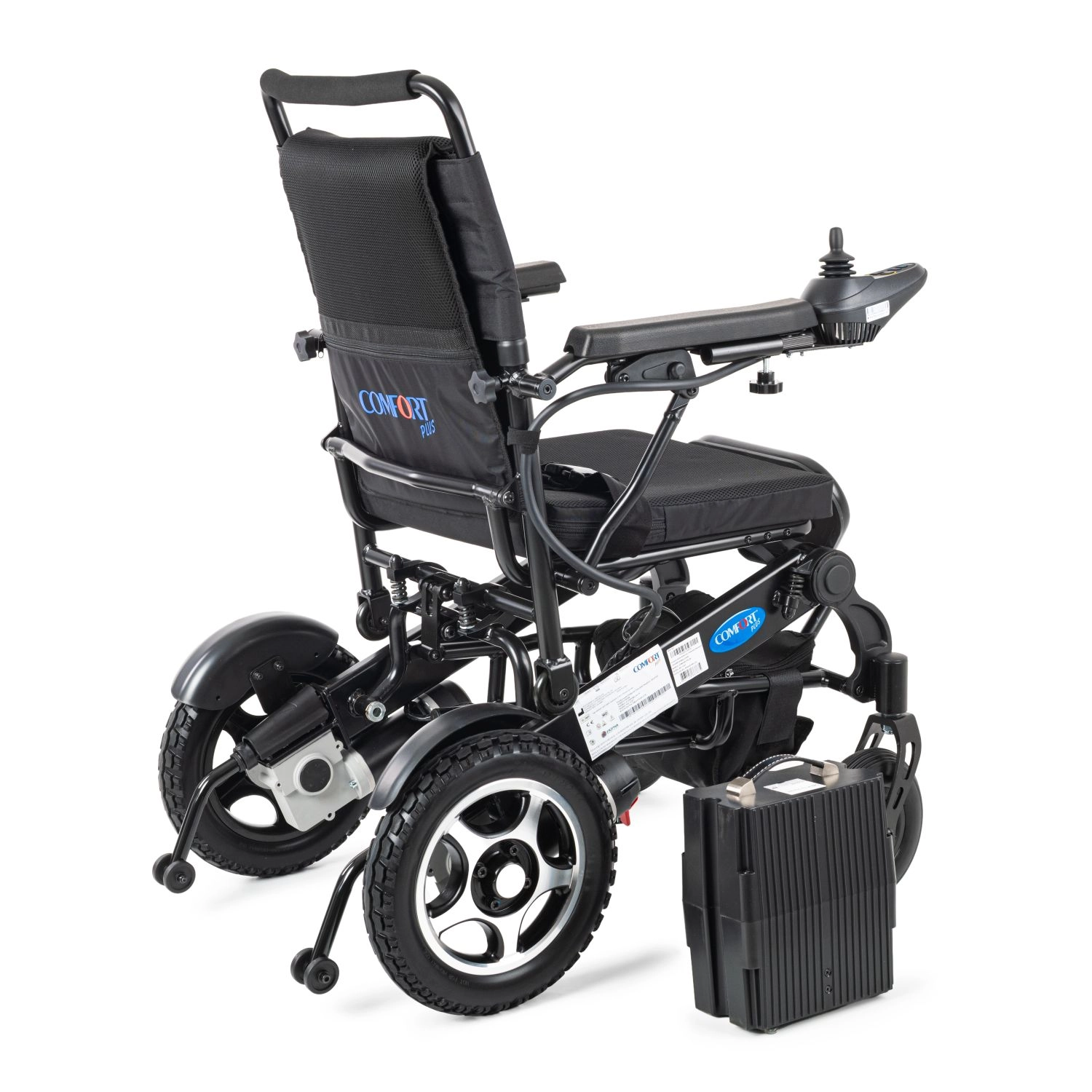 Comfort Plus Ergostar-Lux Siyah Akülü Tekerlekli Sandalye 2026