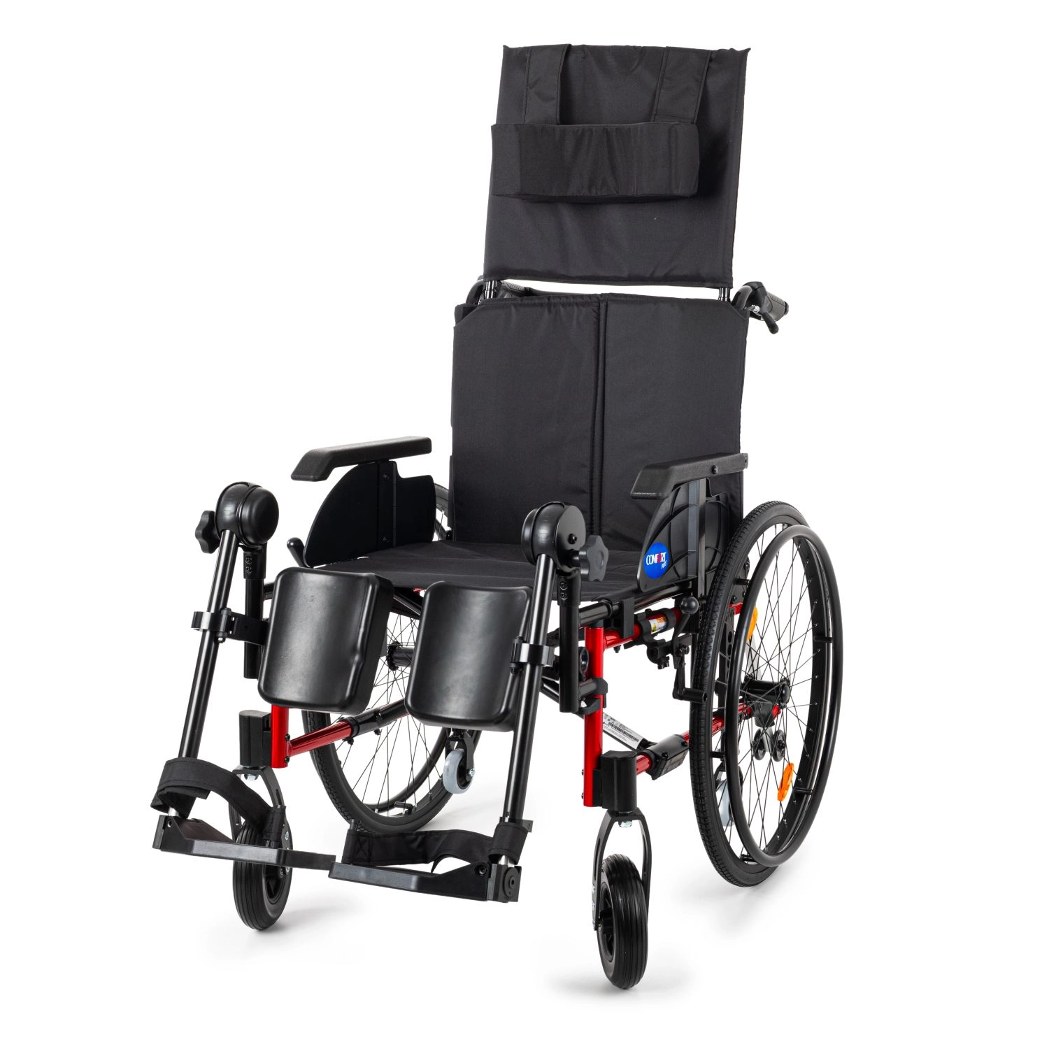 Comfort Plus Recline Sırt Yatar Baldır Destekli Tekerlekli Sandalye