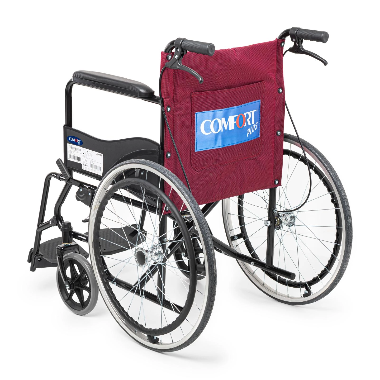 Comfort Plus KY809BJ Bordo Özellikli Tekerlekli Sandalye