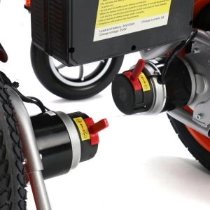 RESPİROX BC-EA7000 Çelik Akülü Tekerlekli Sandalye 