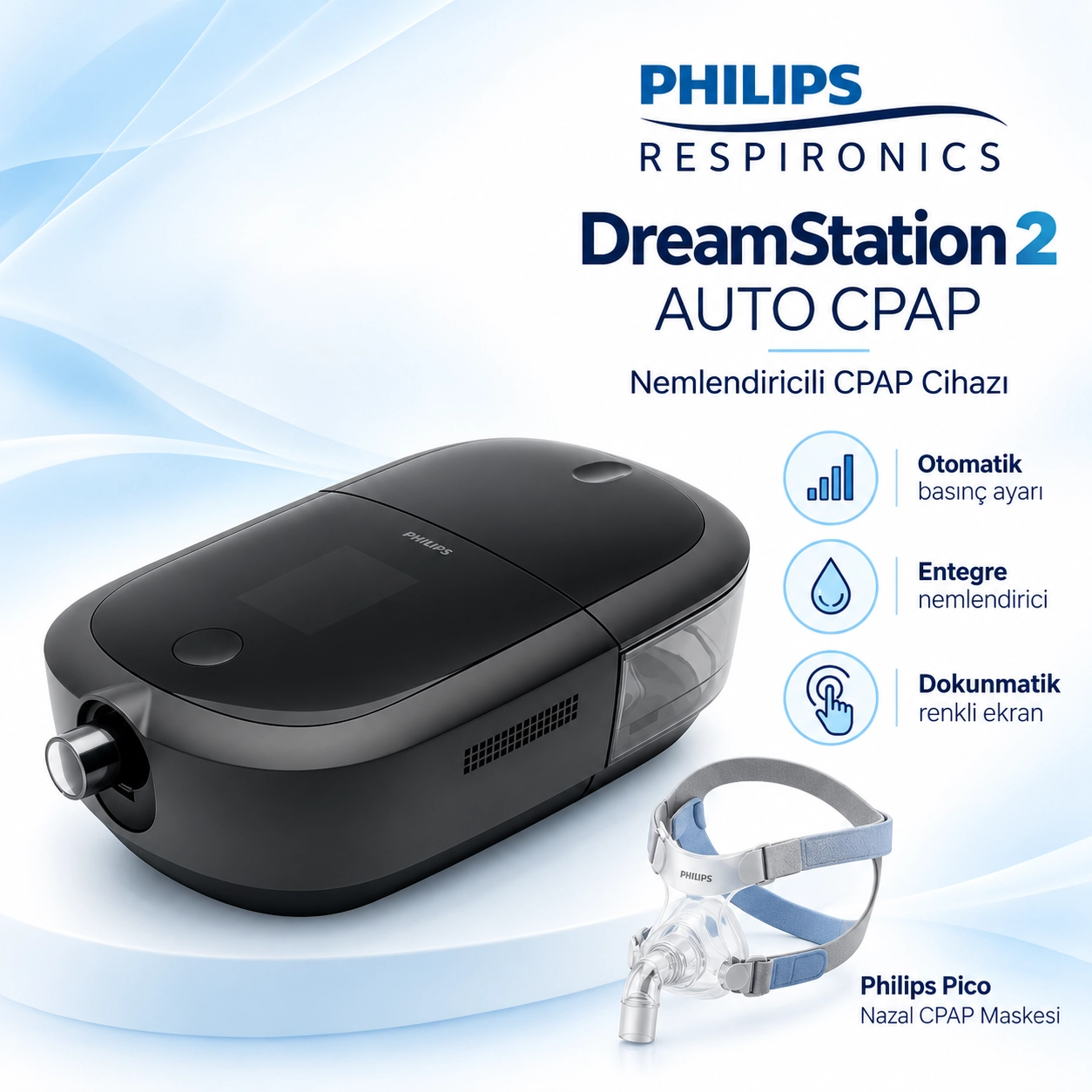 Philips DreamStation 2 Auto CPAP Cihazı 