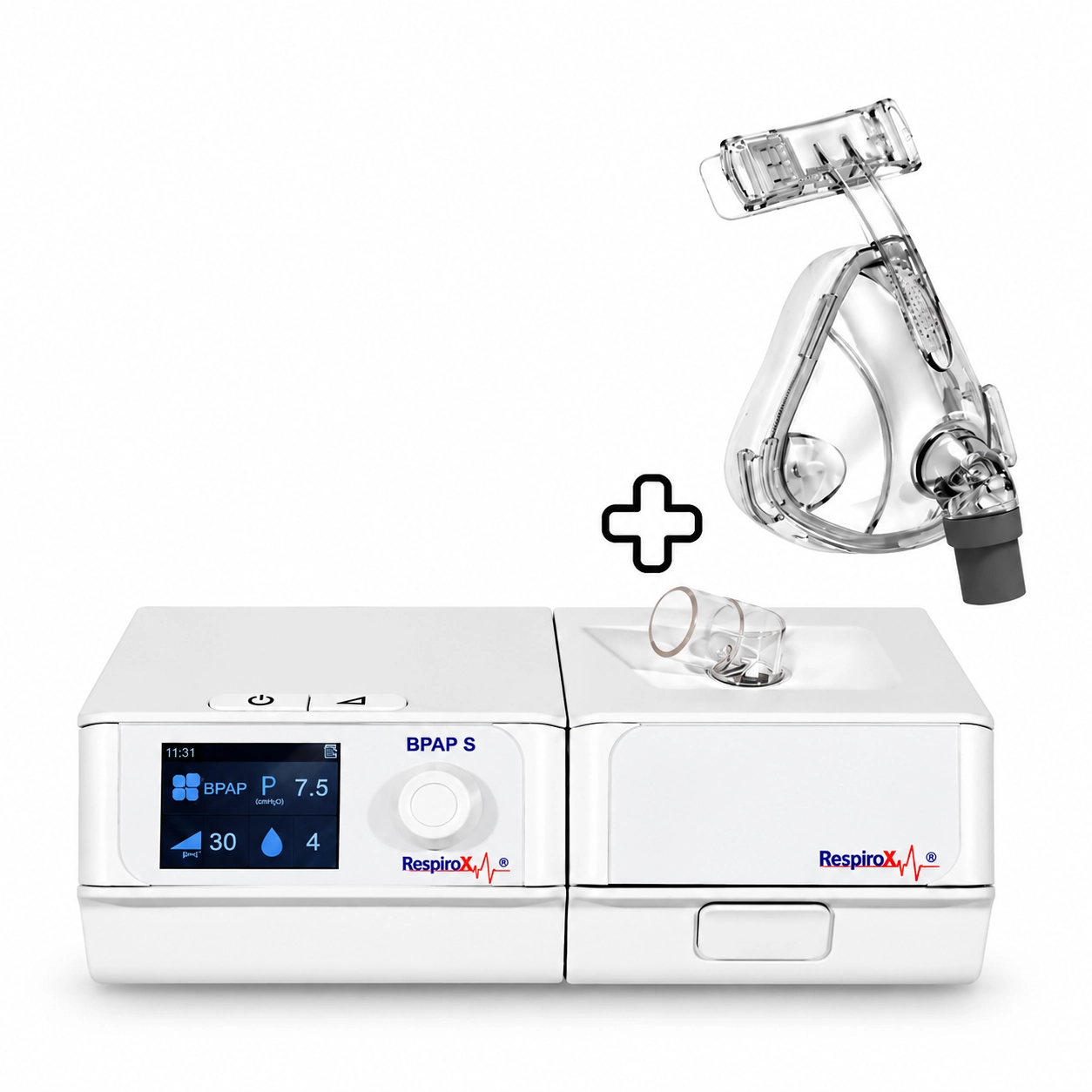 Respirox SoundSleep BiPAP ST Cihazı + Maske+ Nemlendirici