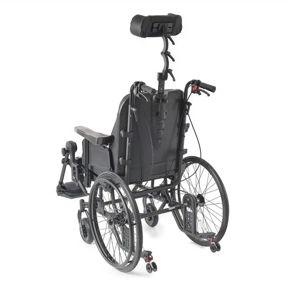 Comfort Plus Tetraplaji Tekerlekli Sandalye | Tilt ve Sırt Yatarlı Çok Fonksiyonlu Model DM-959 20