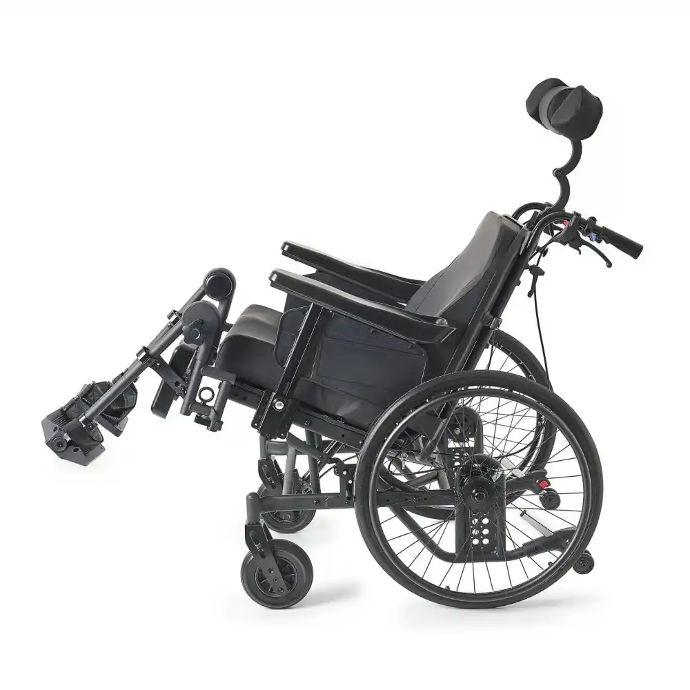 Comfort Plus Tetraplaji Tekerlekli Sandalye | Tilt ve Sırt Yatarlı Çok Fonksiyonlu Model DM-959 20
