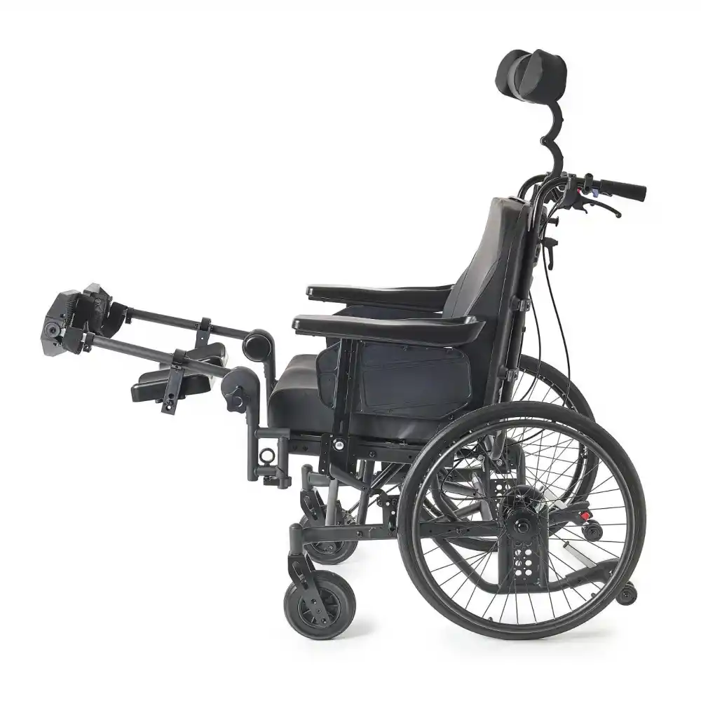 Comfort Plus Tetraplaji Tekerlekli Sandalye | Tilt ve Sırt Yatarlı Çok Fonksiyonlu Model DM-959 20