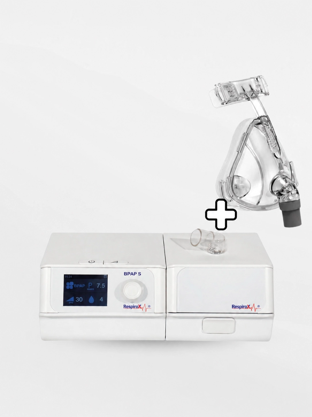 Respirox SoundSleep BiPAP S 25T Cihazı + Maske + Nemlendirici