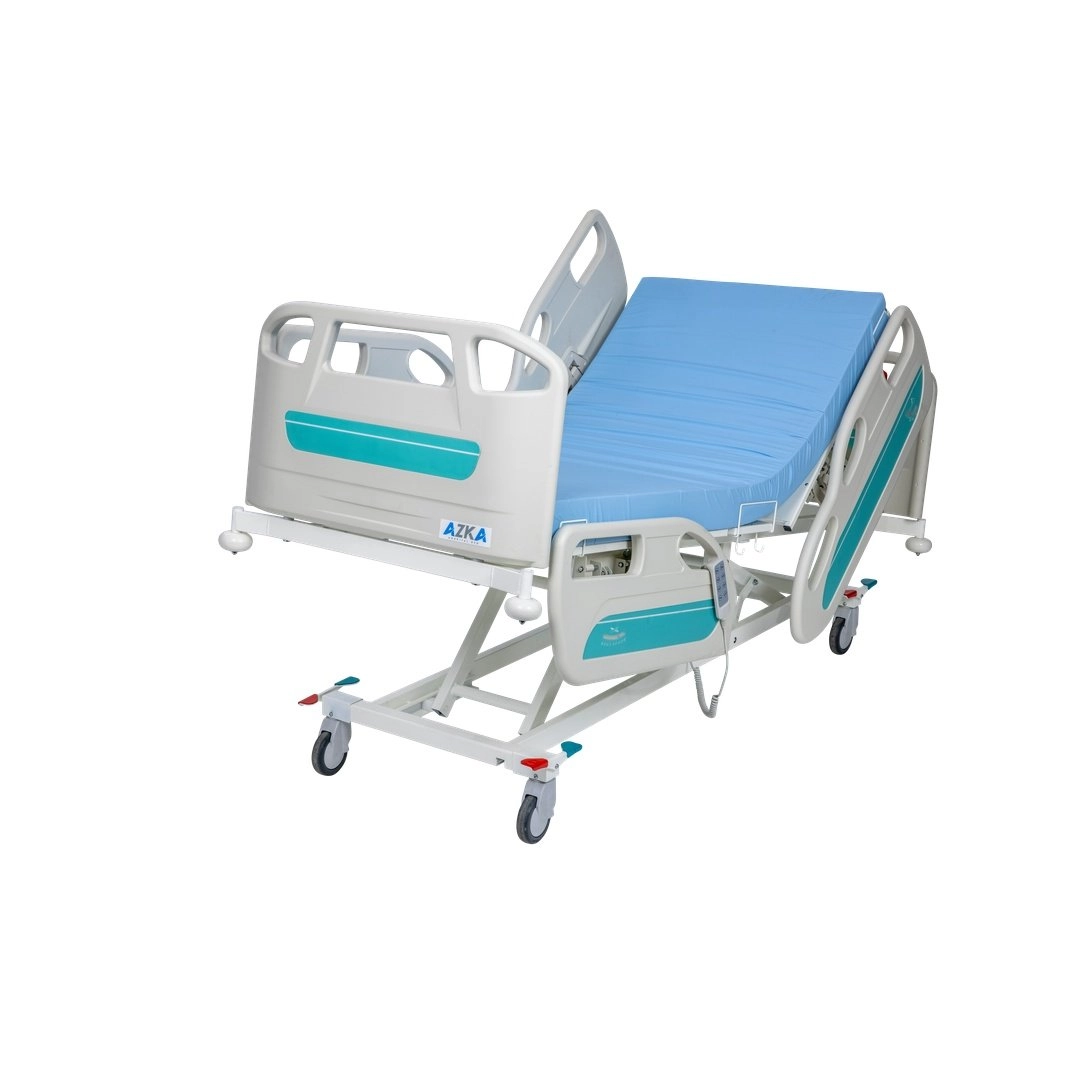 AZKA 4002 4 Motorlu ABS Korkuluklu Hasta Karyolası