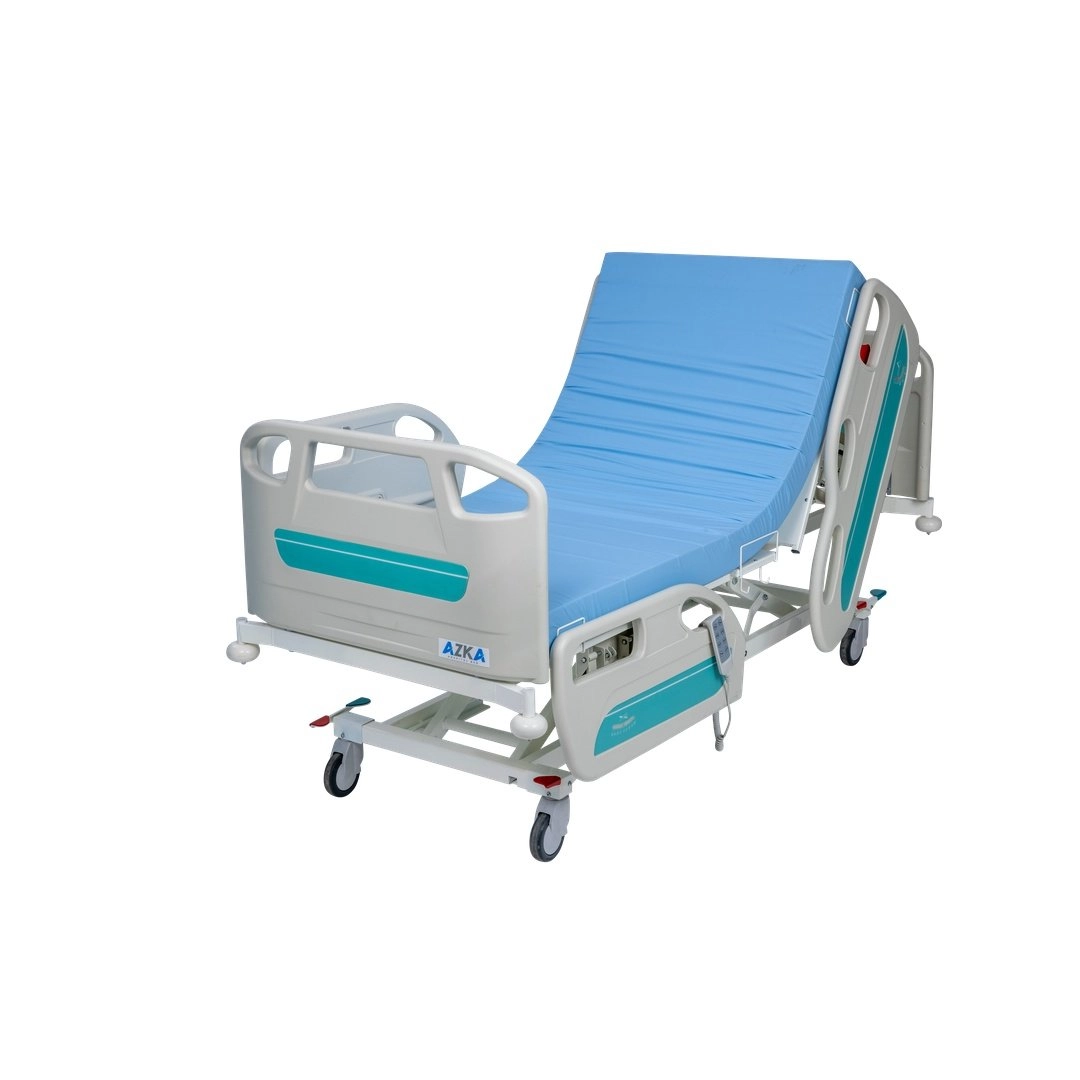 AZKA 4002 4 Motorlu ABS Korkuluklu Hasta Karyolası