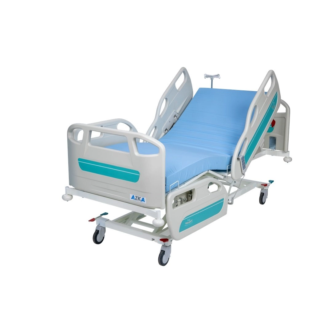 AZKA 4002 4 Motorlu ABS Korkuluklu Hasta Karyolası