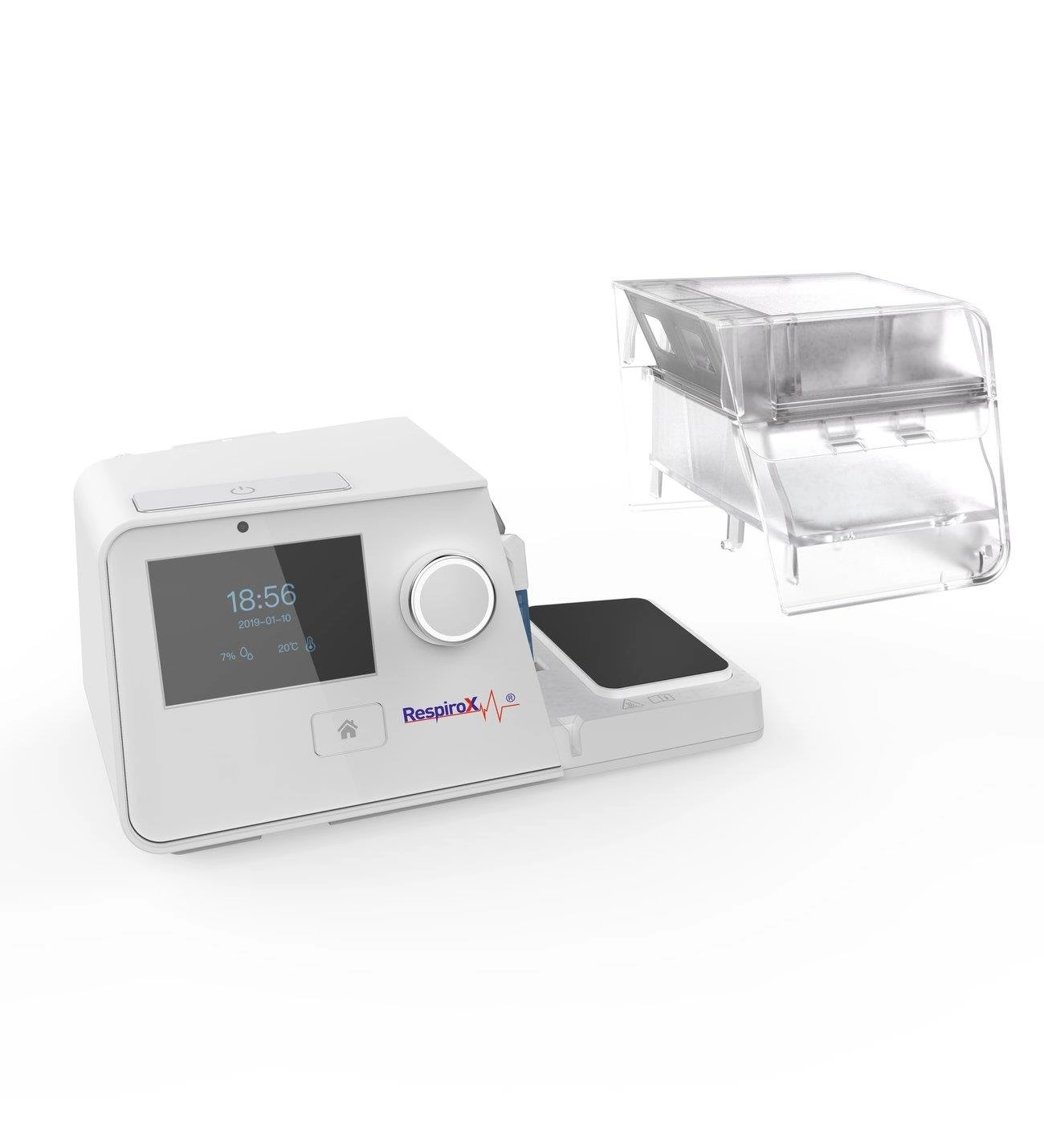 Respirox G3 Luna ASV Cihazı – Isıtıcılı Hortum ve Maske Dahil