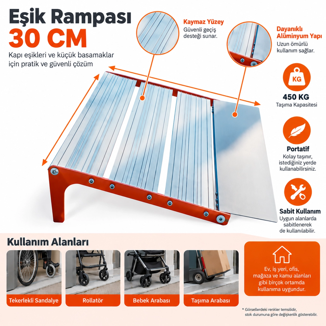 Eşik Rampası 30 CM