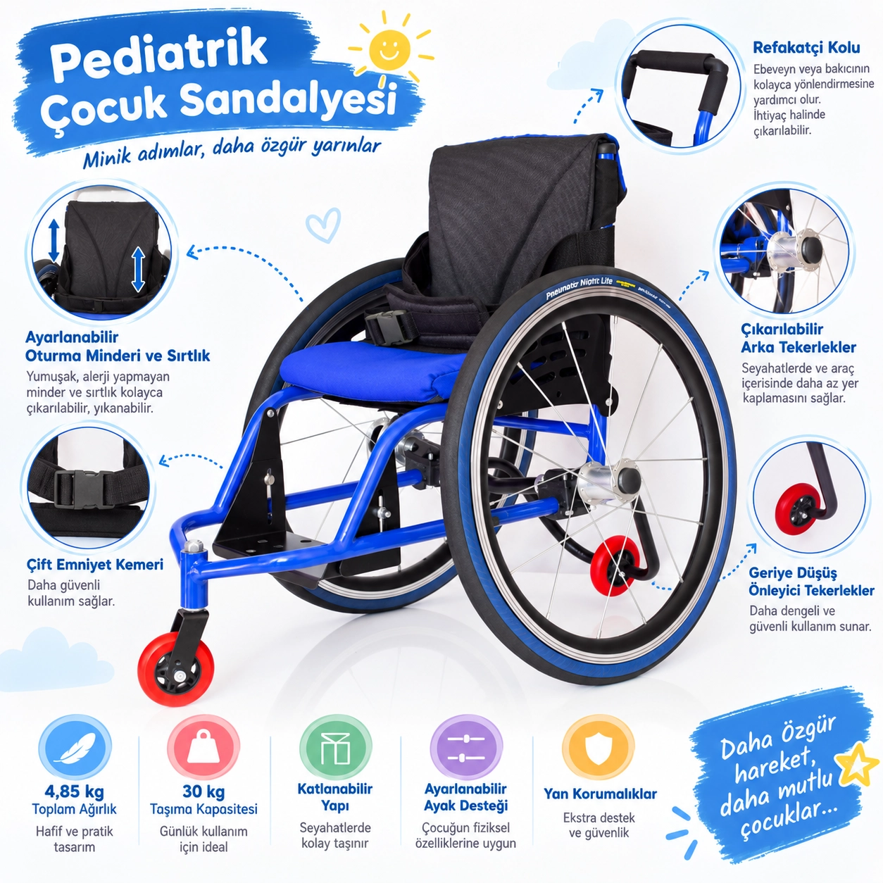 Pediatrik Çocuk Sandalyesi