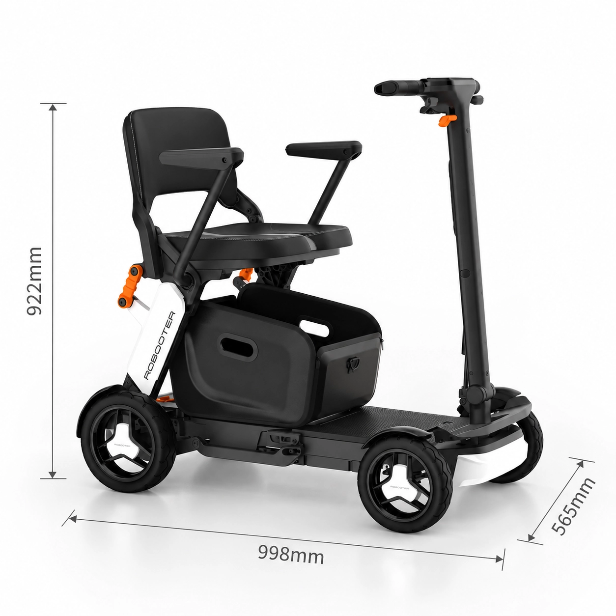 Robooter Q40 Katlanabilir Taşınır Engelli Scooter