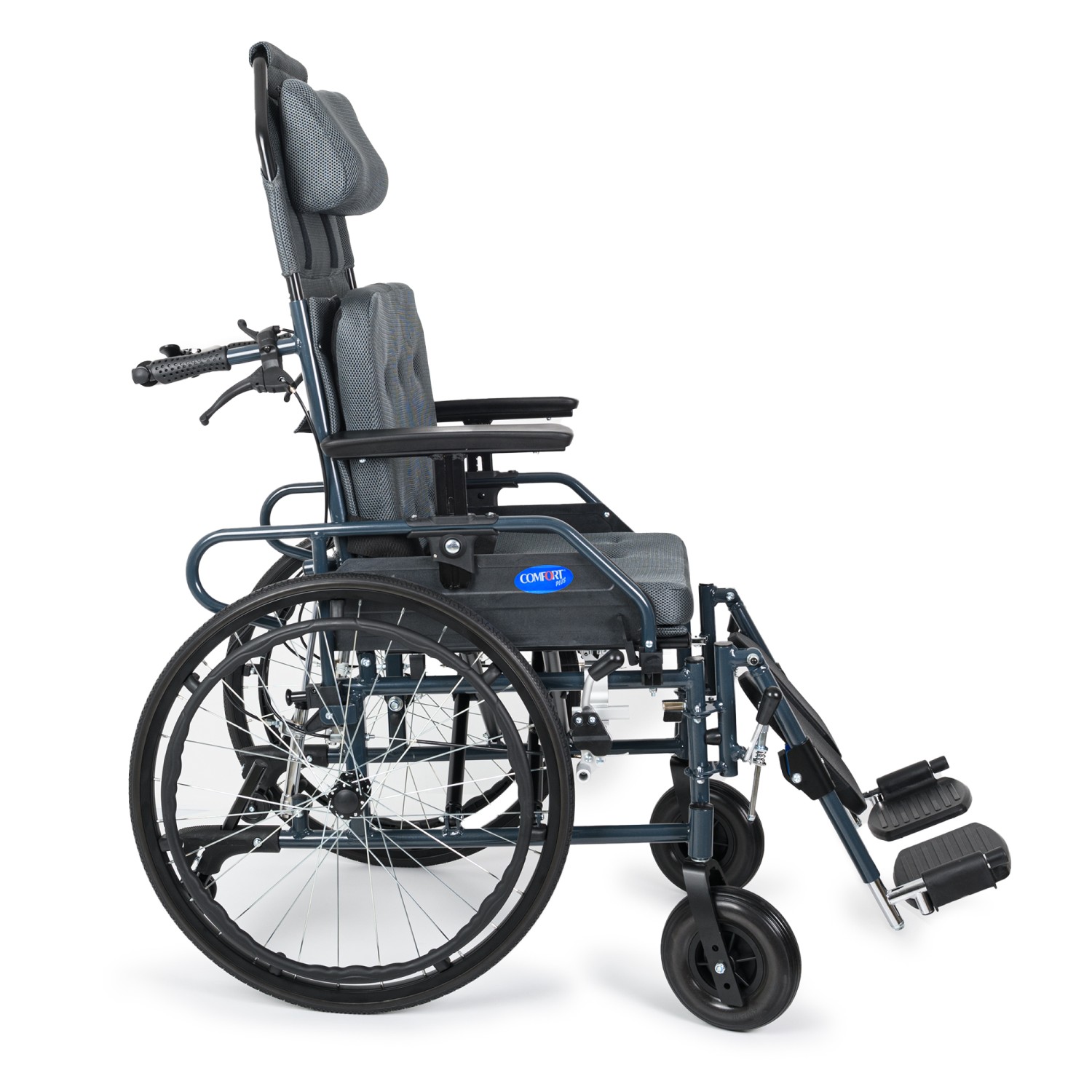 Comfort Plus KY954LGC-46 Lux Baş & Boyun Destekli Tekerlekli Sandalye