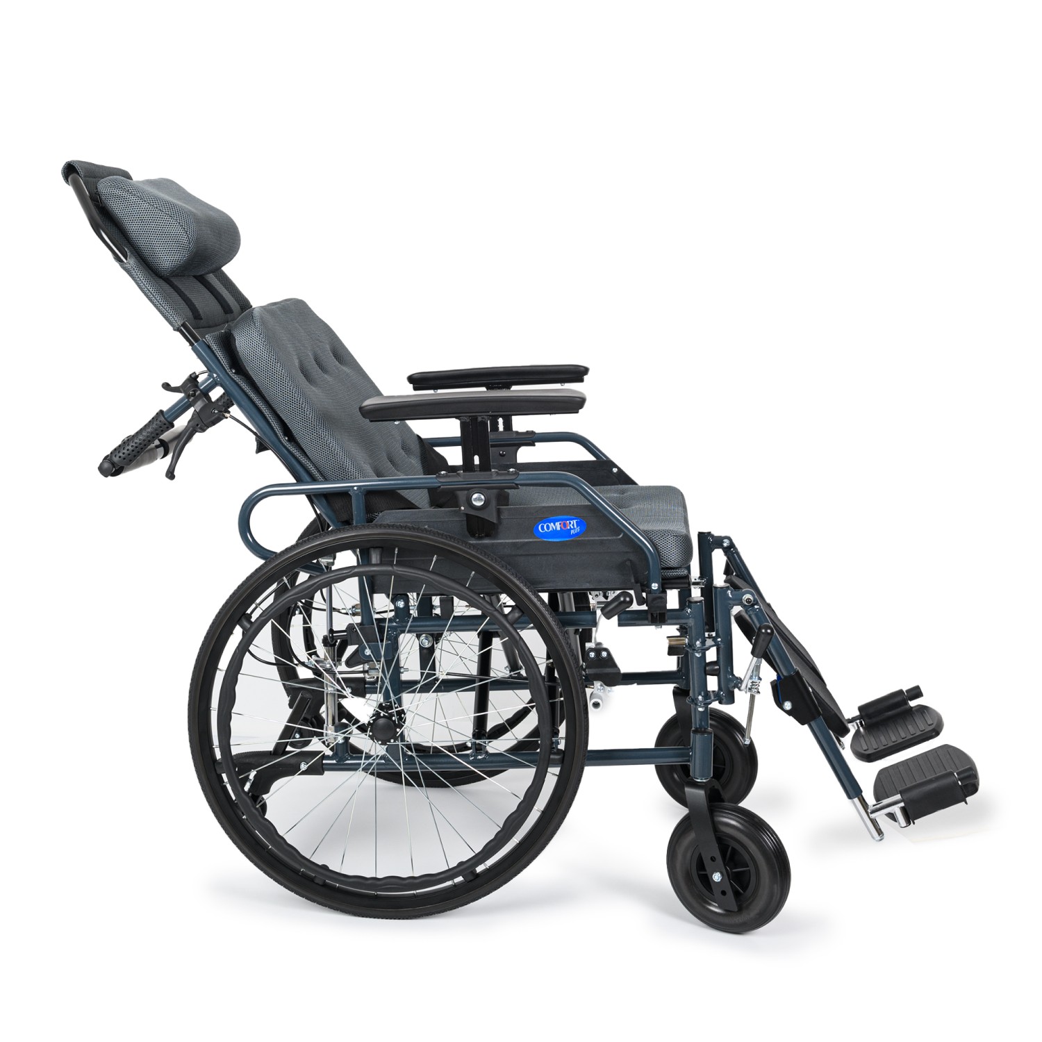 Comfort Plus KY954LGC-46 Lux Baş & Boyun Destekli Tekerlekli Sandalye