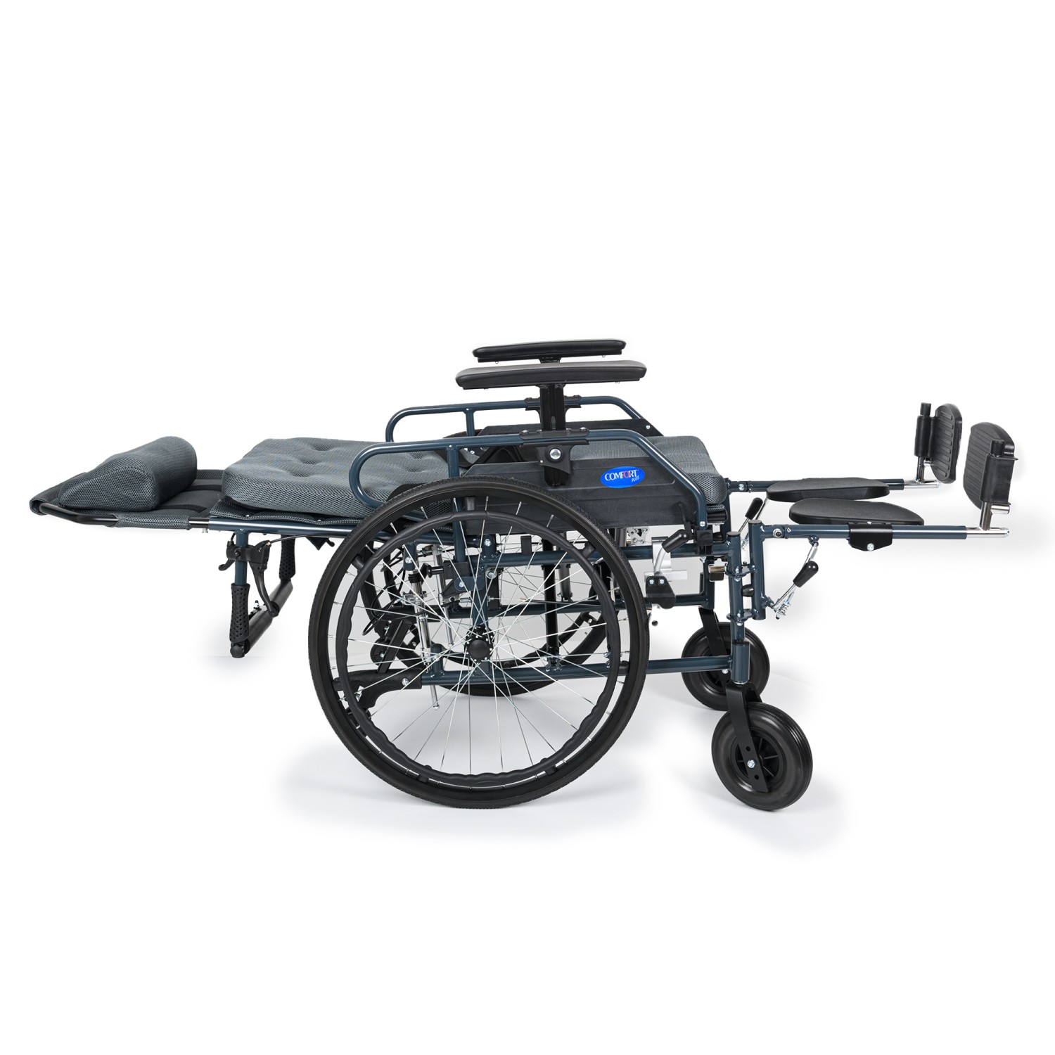 Comfort Plus KY954LGC-46 Lux Baş & Boyun Destekli Tekerlekli Sandalye