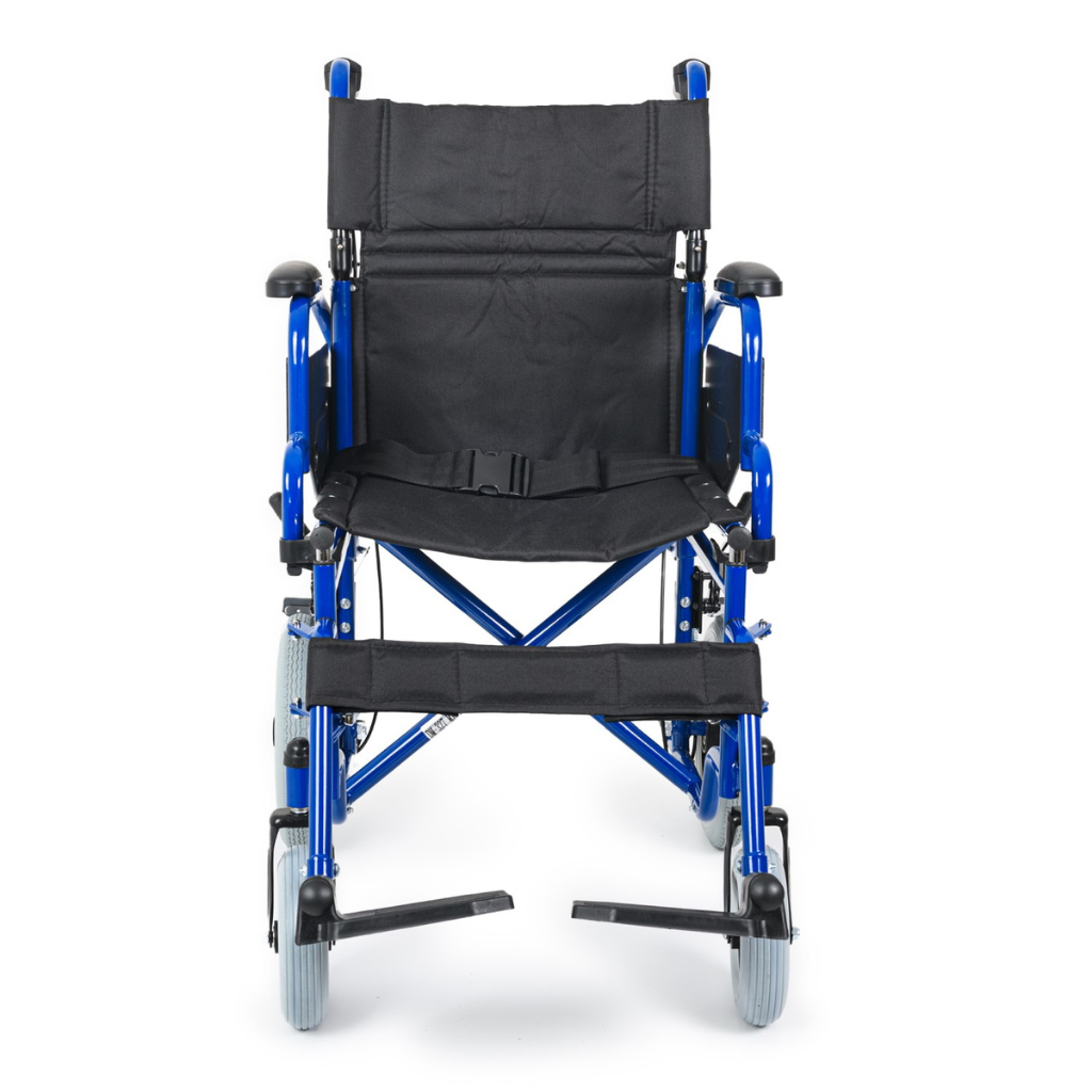 Comfort Plus DM-327 Mini Lacivert Özellikli Transfer Tekerlekli Sandalyesi