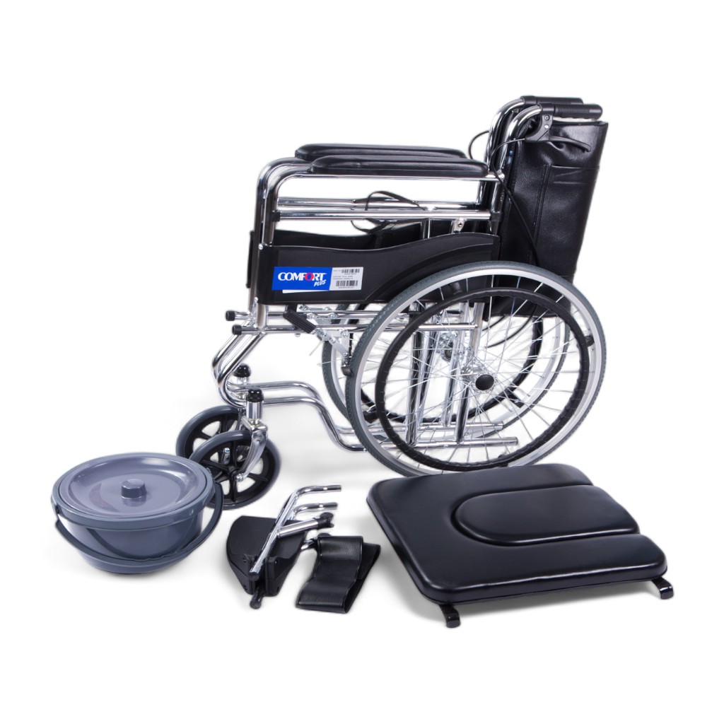 Comfort Plus DM-680 Tuvalet Özellikli Tekerlekli Sandalye