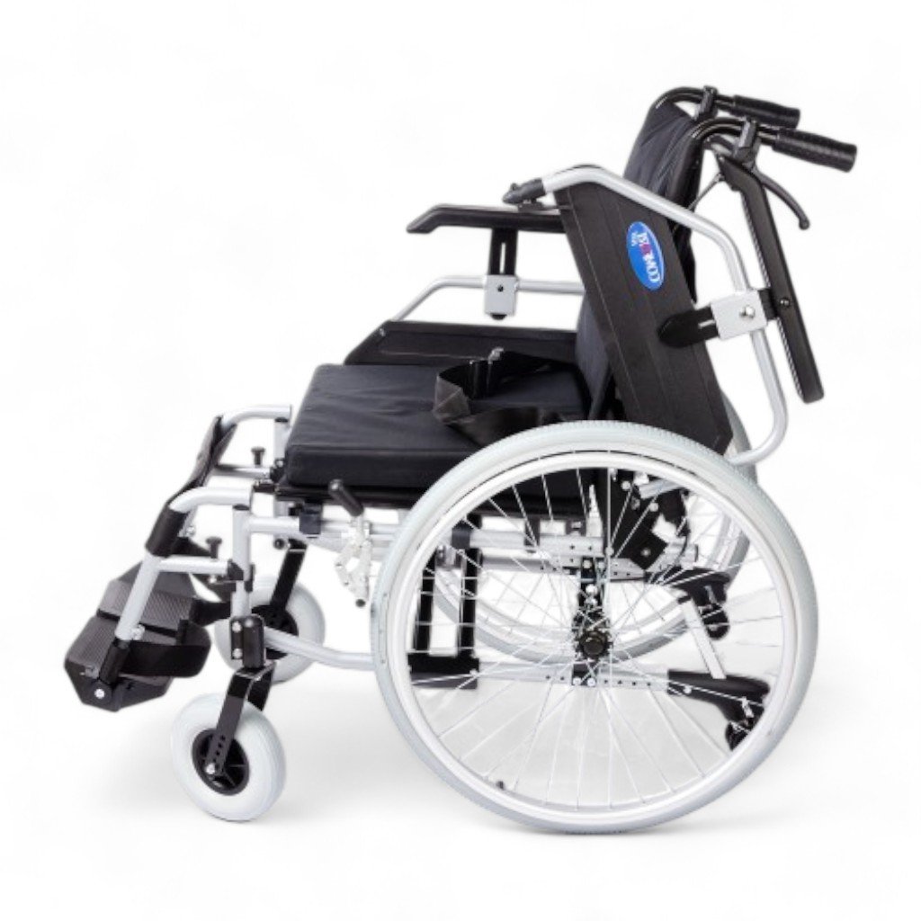 Comfort Plus DM-Strong New 45 cm Hafif Alüminyum Manuel Tekerlekli Sandalye