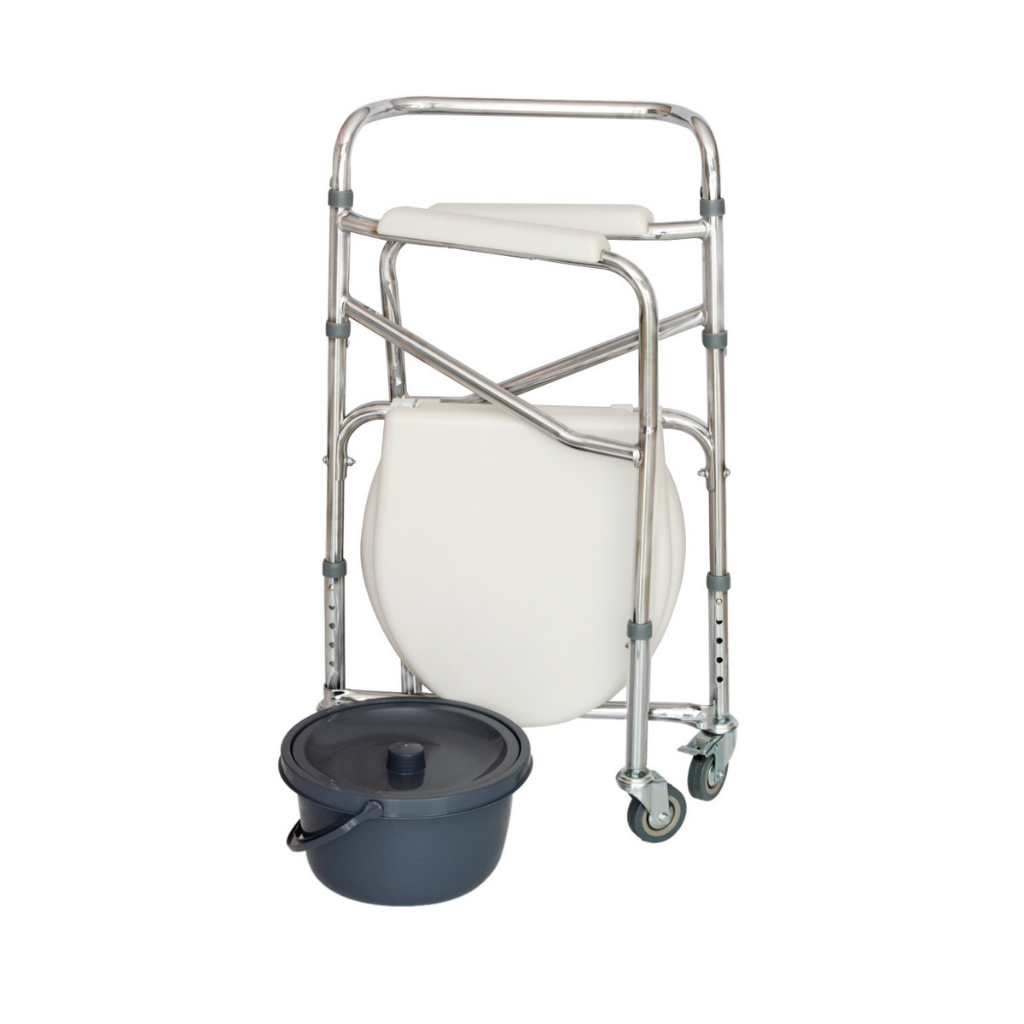 Comfort Plus DM696 Tekerlekli Kovalı Komot