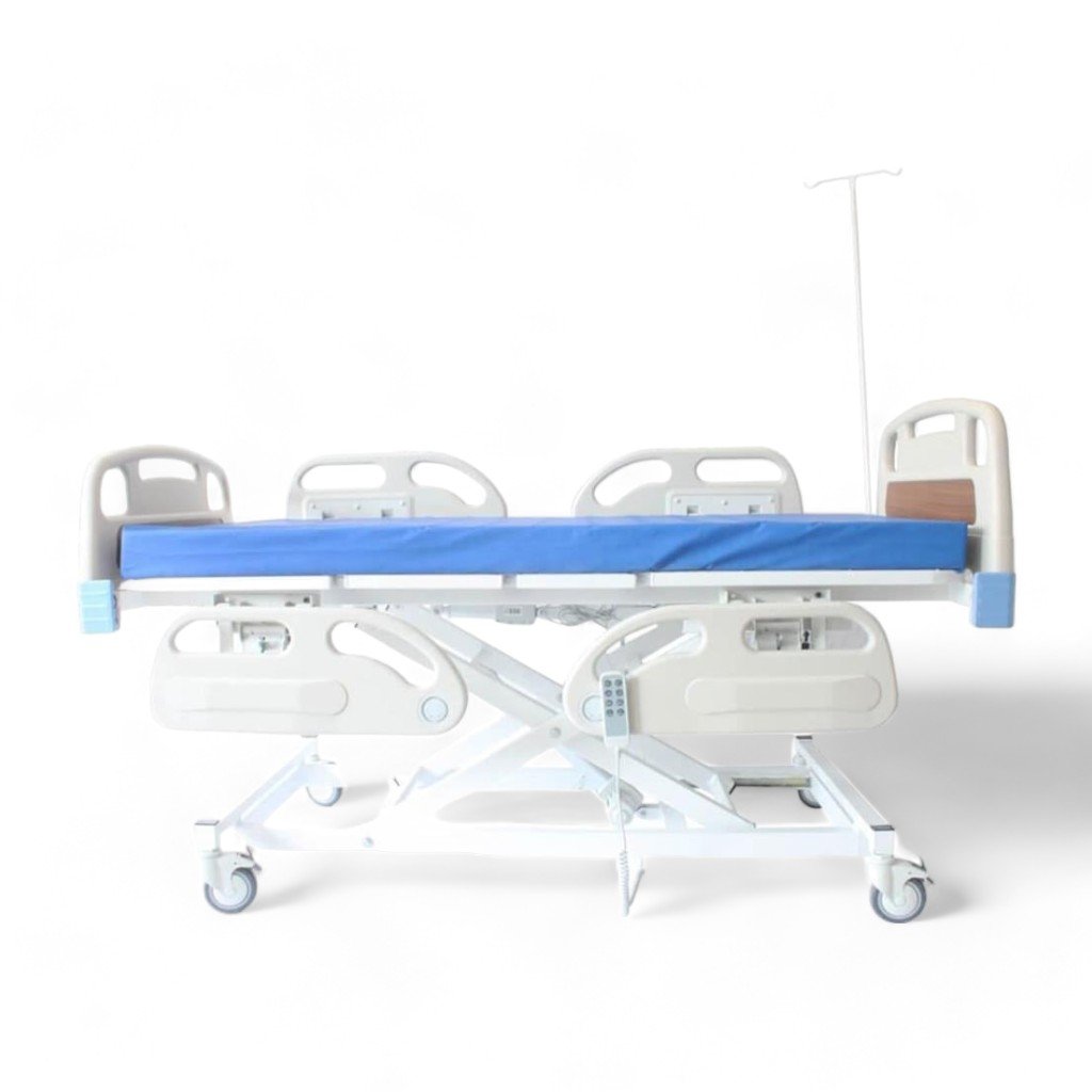 3 Motorlu Asansörlü Full ABS Hasta Yatağı ES-153/A