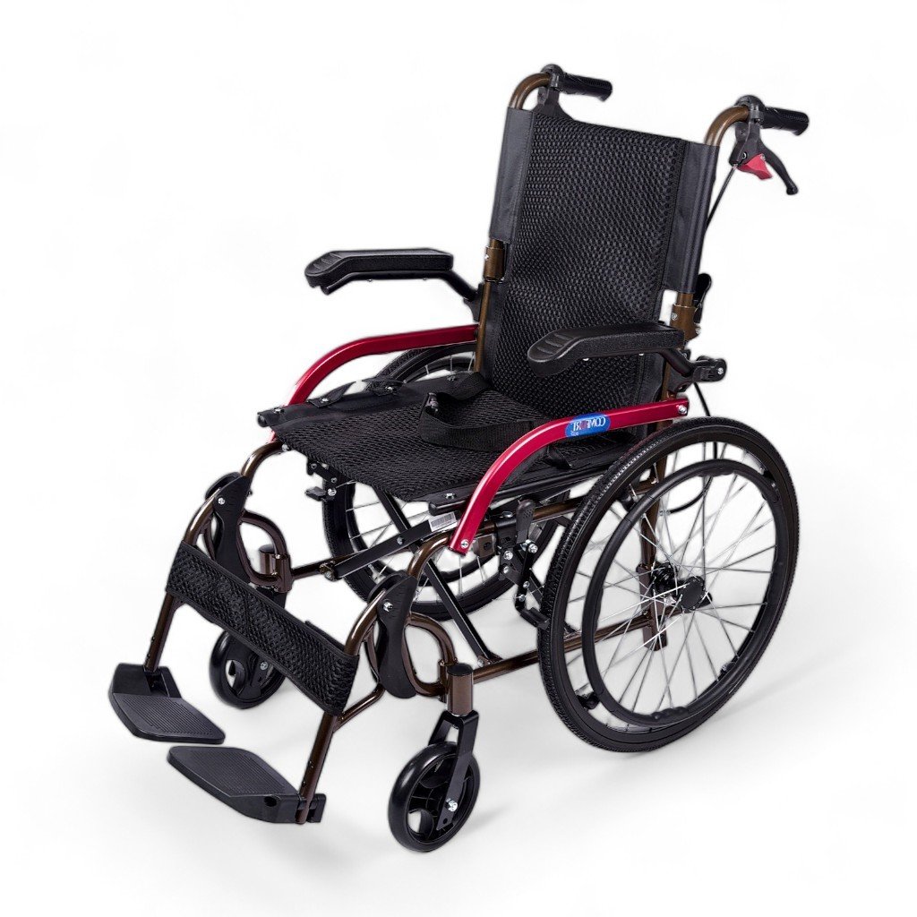 Comfort Plus GK863LAJ-20 Jet Black Transfer Alüminyum Tekerlekli Sandalye