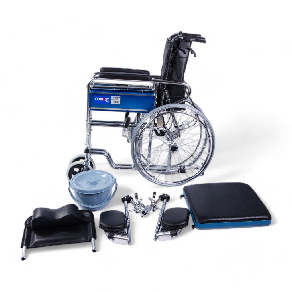 Comfort Plus KY609GC Tuvalet Özellikli Tekerlekli Sandalye