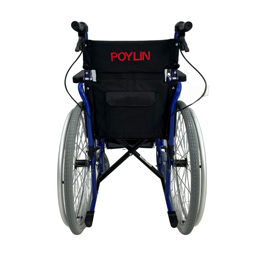 Poylin P110 Özellikli Standart Manuel Tekerlekli Sandalye