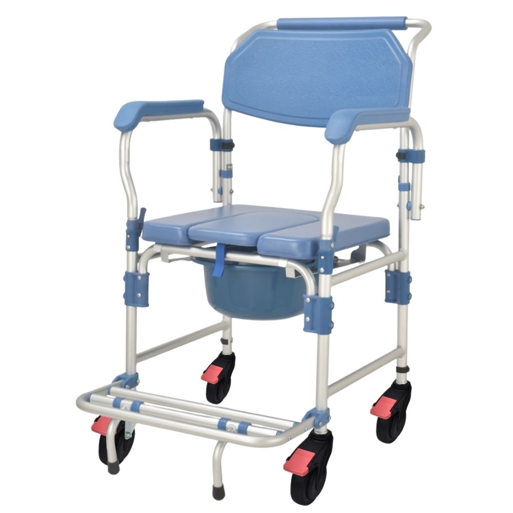 Poylin P610 Alüminyum Banyo Tuvalet Sandalyesi