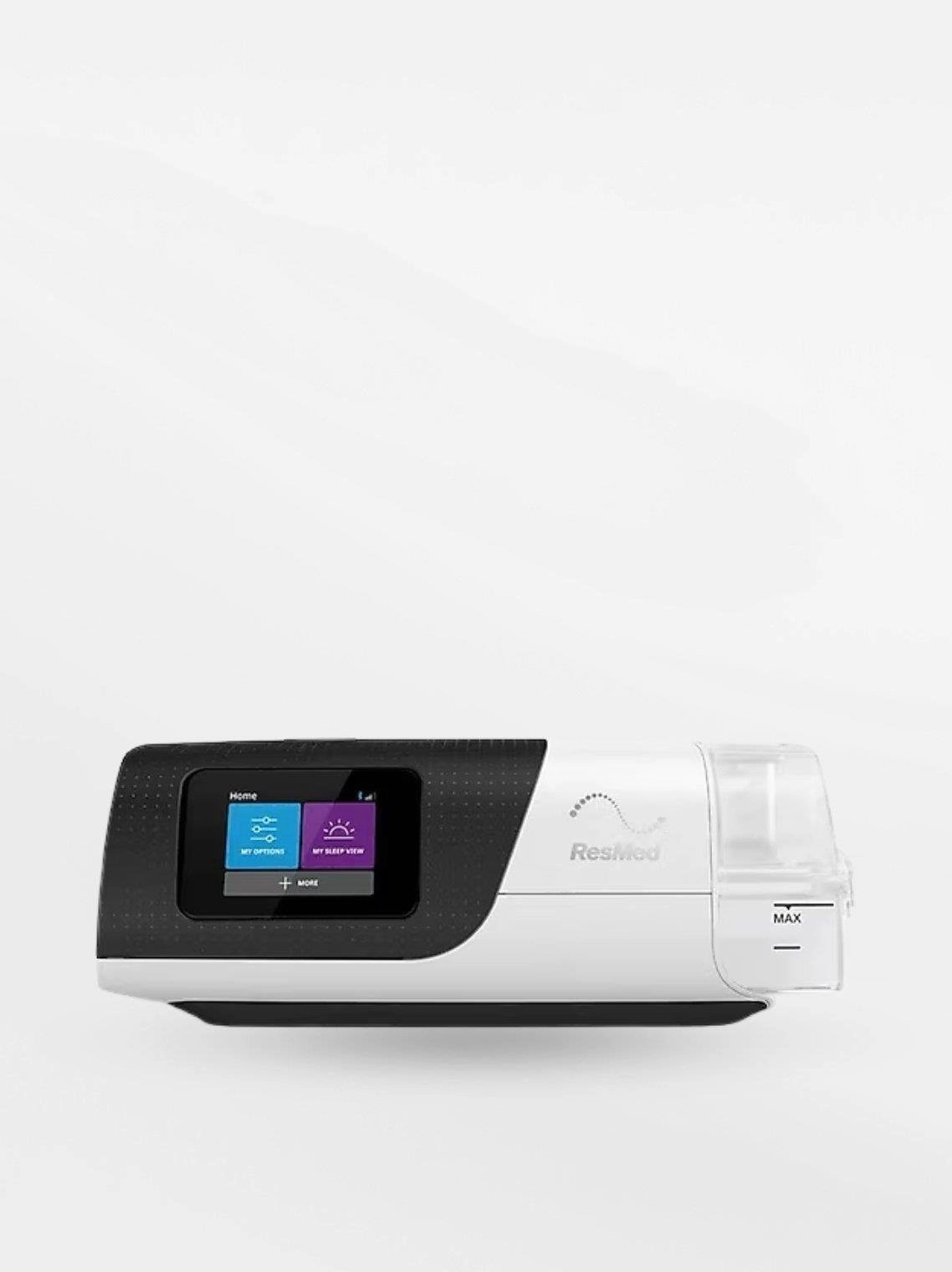 ResMed AirSense 11 Elite CPAP Cihazı + HumidAir Nemlendirici + F40 Maske